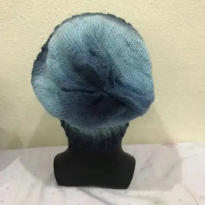 Japanese Brand Tye Dye Design Beanie Hat Size ONE SIZE - 4 Thumbnail
