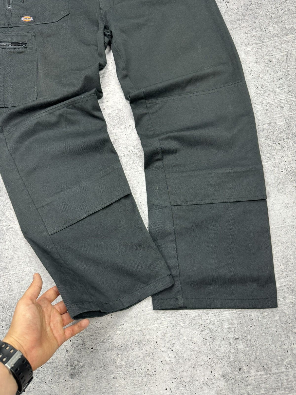 Dickies × Hypebeast × Vintage 💥💥Dickies Vintage Y2K Black Workwear Zipper Pants Trousers Size US 34 / EU 50 - 3 Thumbnail