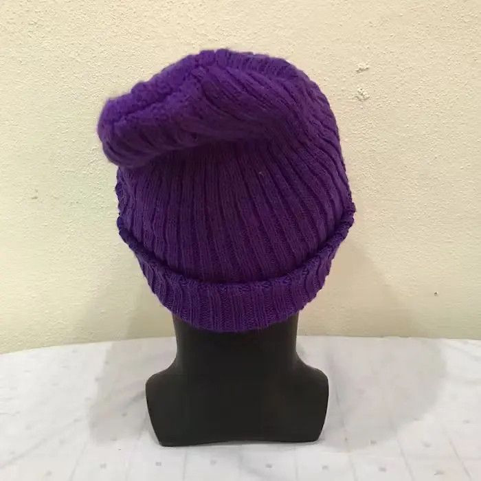 Japanese Brand Bratson Spellout Beanie Hat Size ONE SIZE - 4 Thumbnail