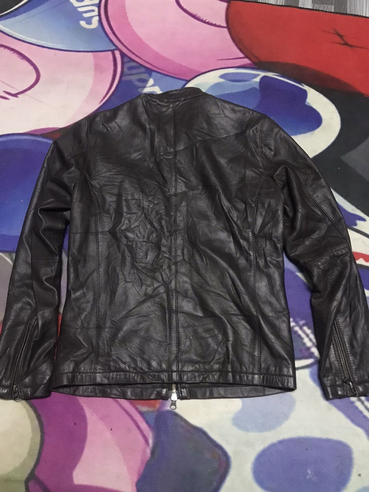 Japanese Brand × Vintage Vintage leather jacket Size US L / EU 52-54 / 3 - 2 Thumbnail
