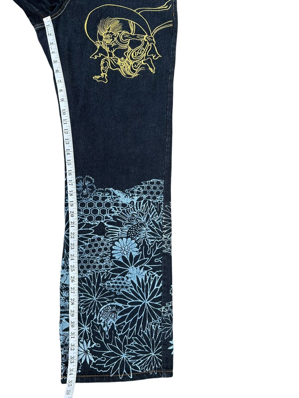 Kapital Karakuri Tamashii Inspired Gumu Denim Jeans Size US 35 - 19 Thumbnail