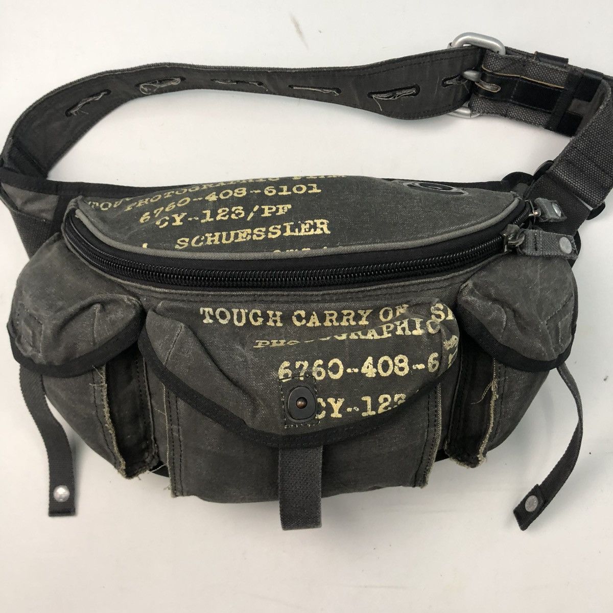 Japanese Brand ‼️YES‼️ TOUGH JEANSMITH MILITARY CROSSBODY WAISTBAG Size ONE SIZE - 3 Thumbnail