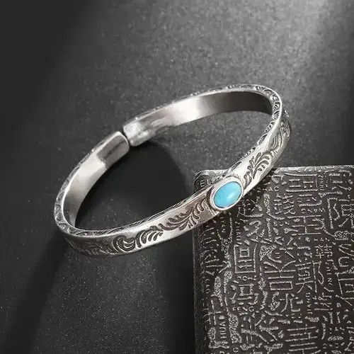 Jewelry Vintage Turquoise Bracelet Size ONE SIZE - 1 Thumbnail