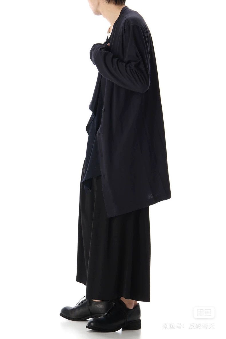 Yohji Yamamoto Yohji Yamamoto size 2 20SS Triacetate Drawstring Pleated Tr Size US 28 / EU 44 - 5 Thumbnail