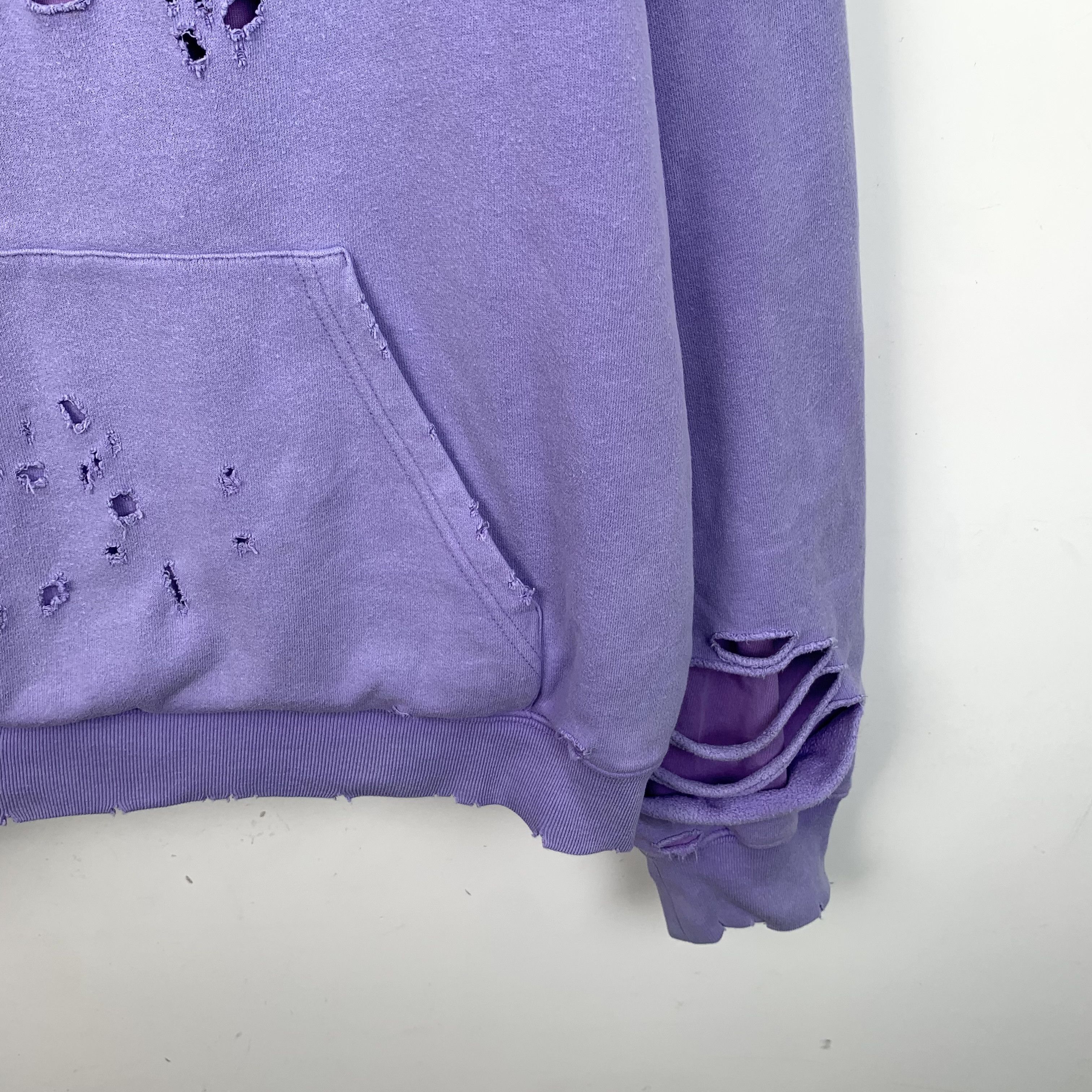 Balenciaga Balenciaga Purple Logo Hoodie (S) Size US S / EU 44-46 / 1 - 7 Thumbnail