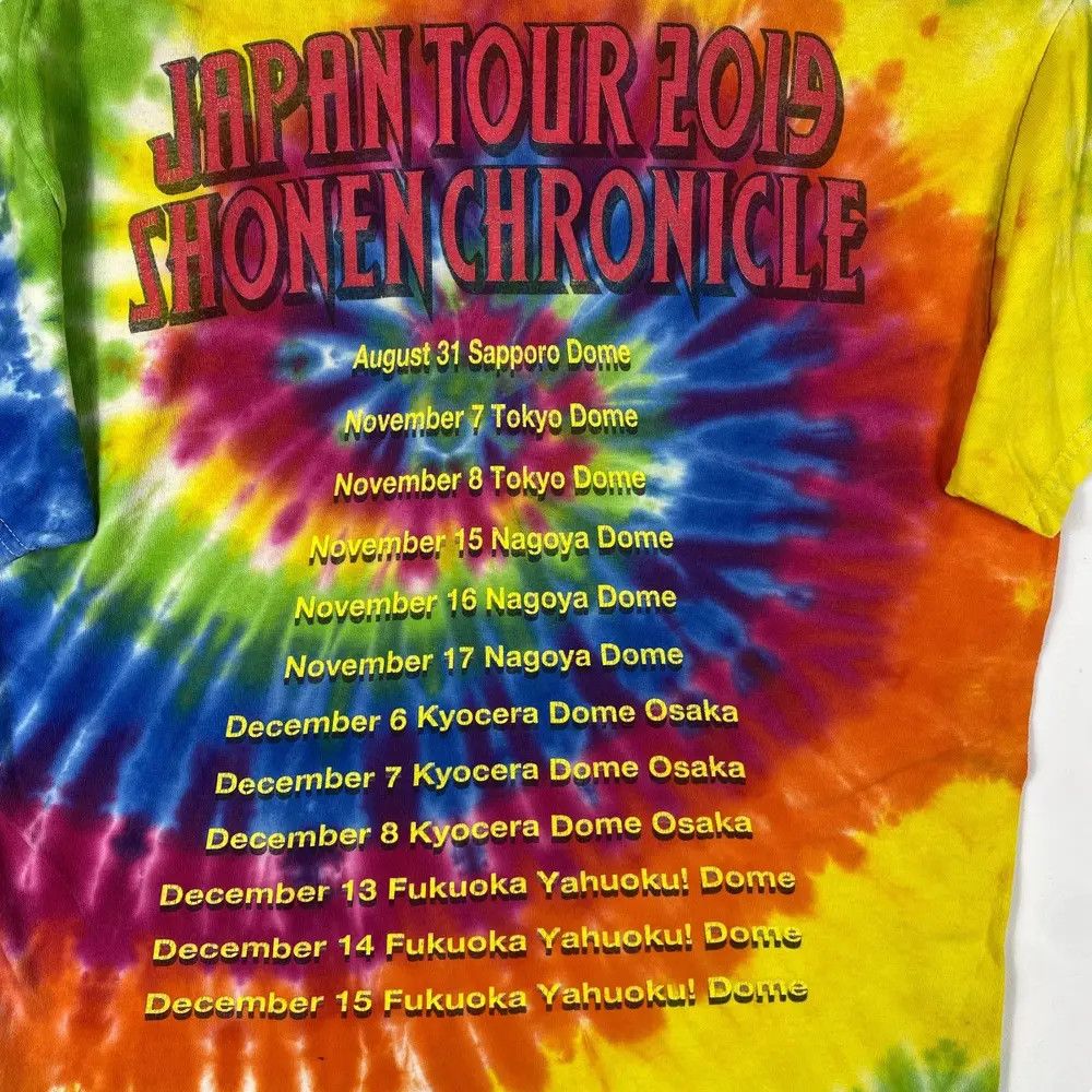 Band Tees GENERATIONS Japan Tour 2019 Shonen Chronicle Tye Dye Tee Size US M / EU 48-50 / 2 - 5 Thumbnail