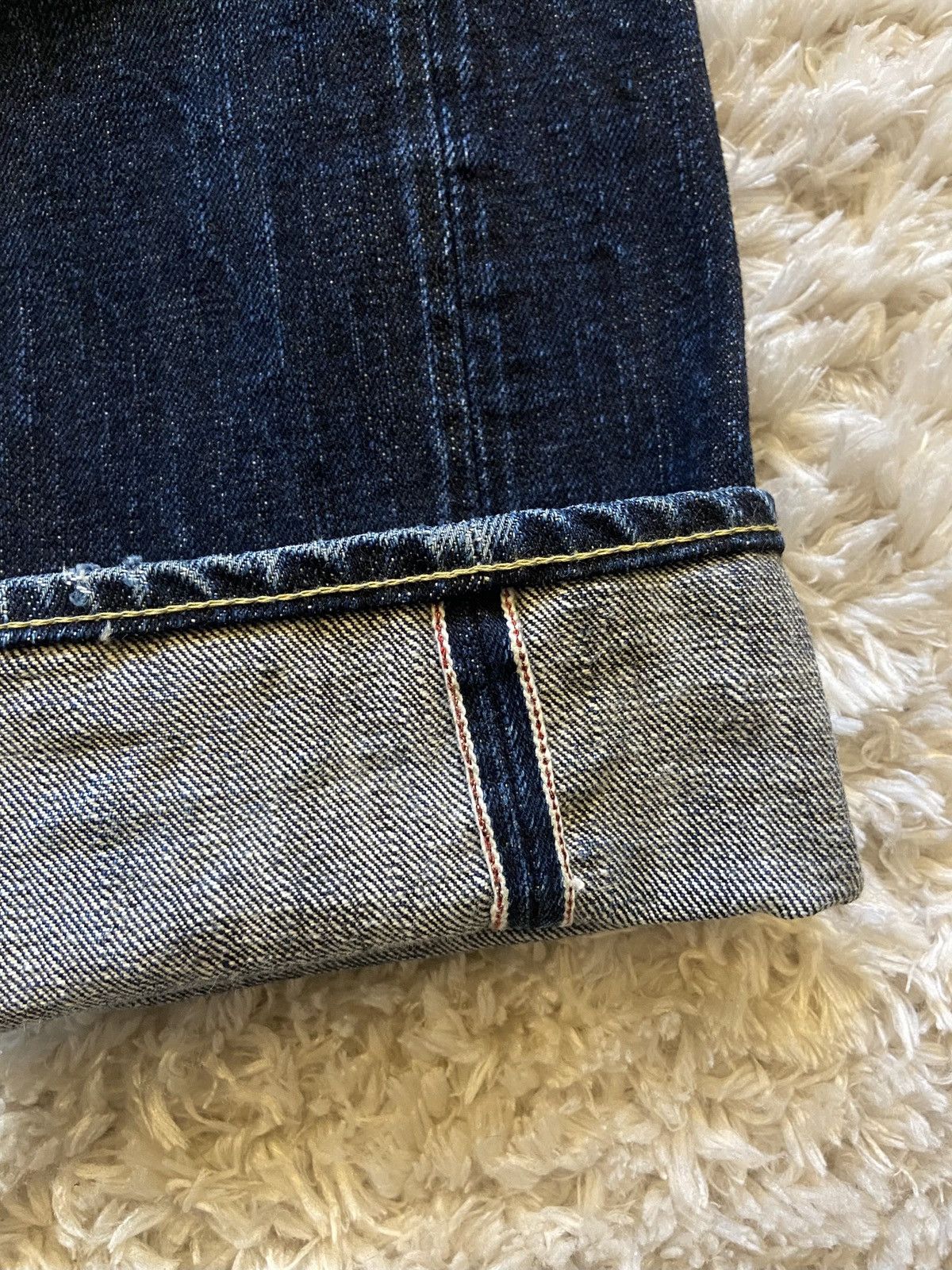 EIGHT-G Jean Eight-G Lot 402 WW2 1944 Selvedge 17oz Made in Japan Size US 29 - 4 Thumbnail