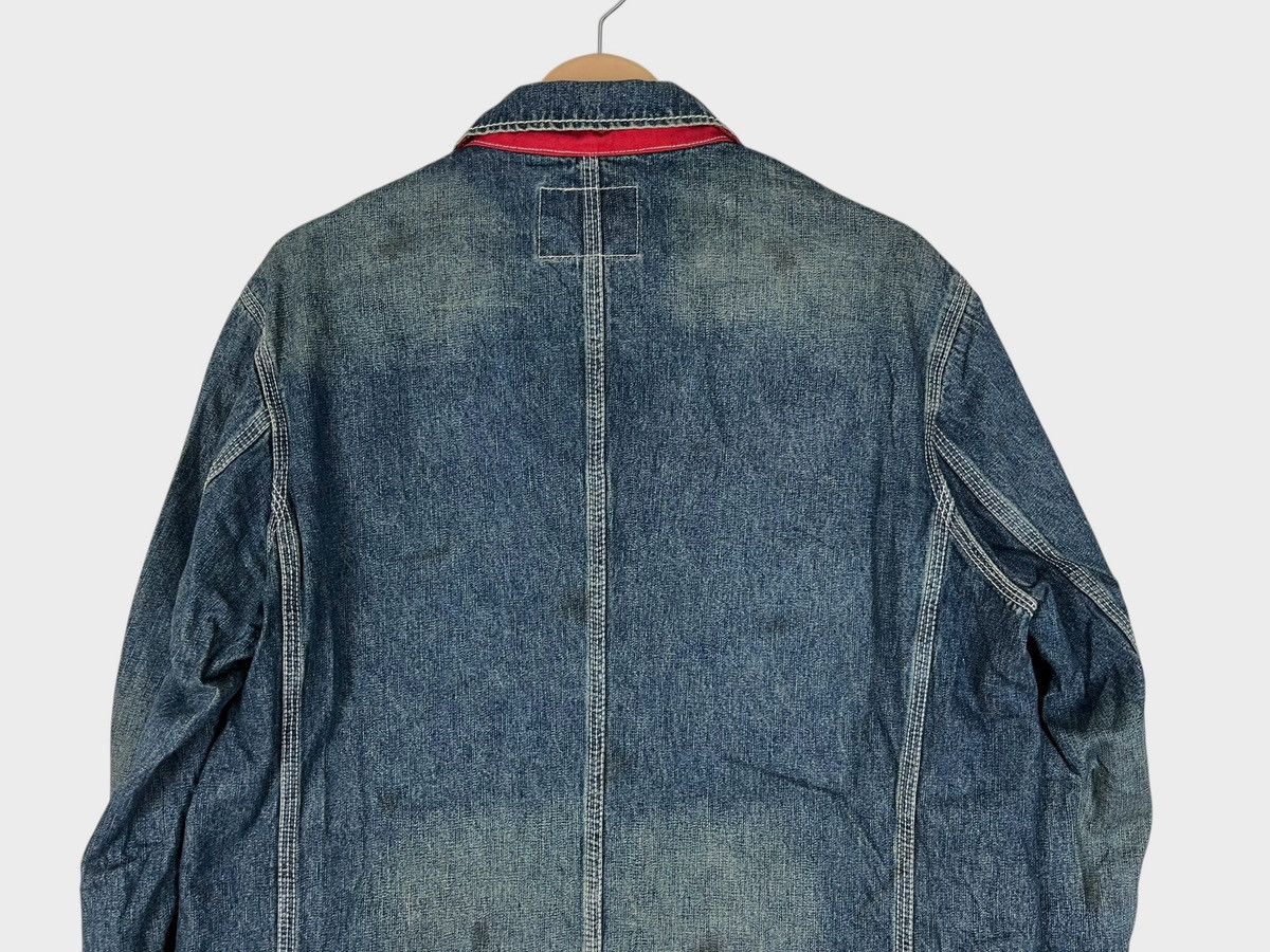 Vintage Vintage Texaco 13 Star Button Denim Jacket Size US L / EU 52-54 / 3 - 9 Thumbnail