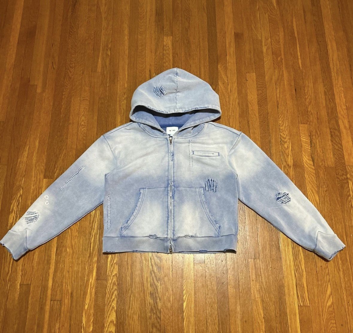 Other ANNIVERSARY IDA ZIP UP *ICE BLUE* HOODIE | Grailed