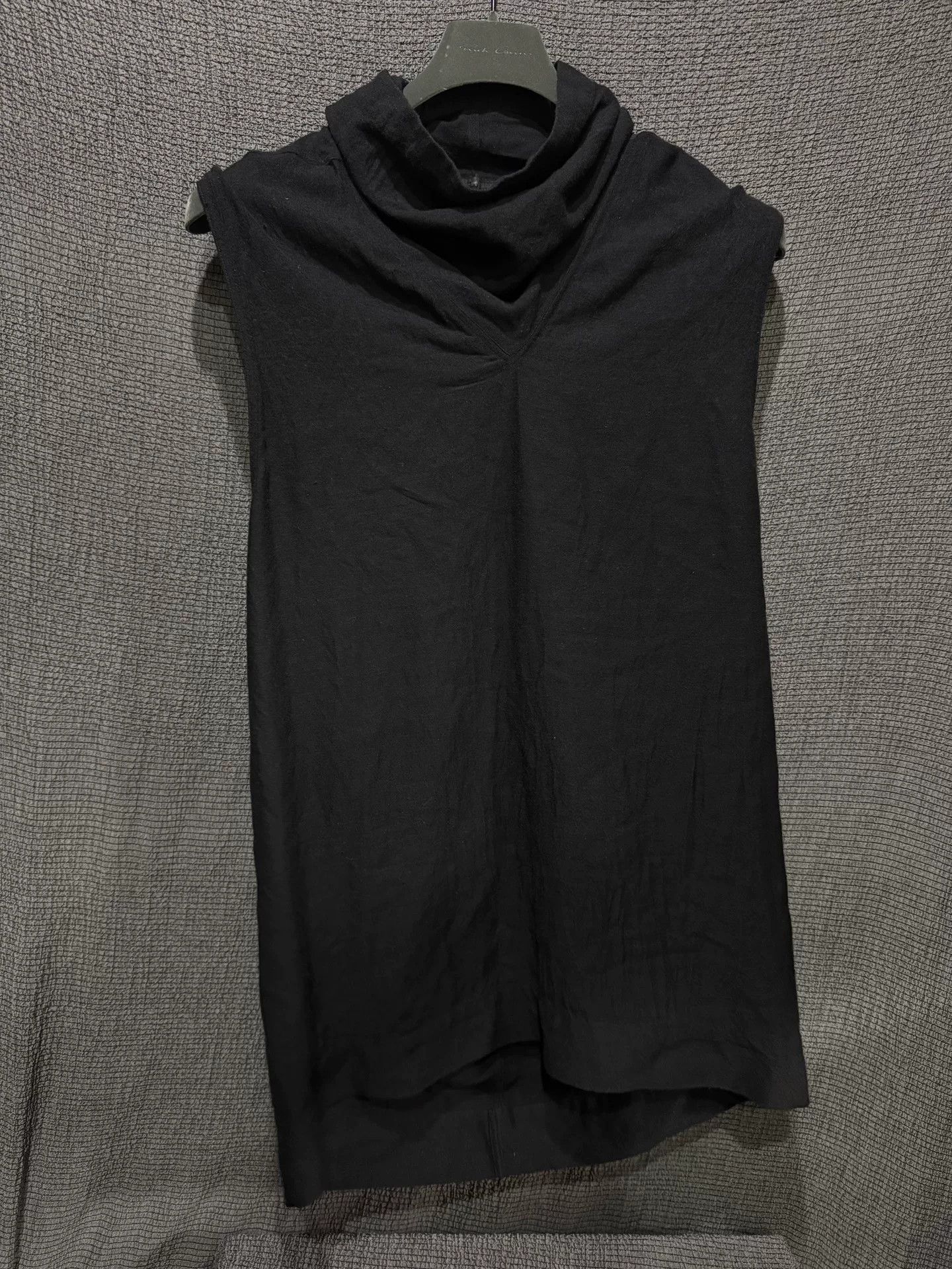 Rick Owens rare rick owens wool blend high neck vest Size US S / EU 44-46 / 1 - 1 Thumbnail