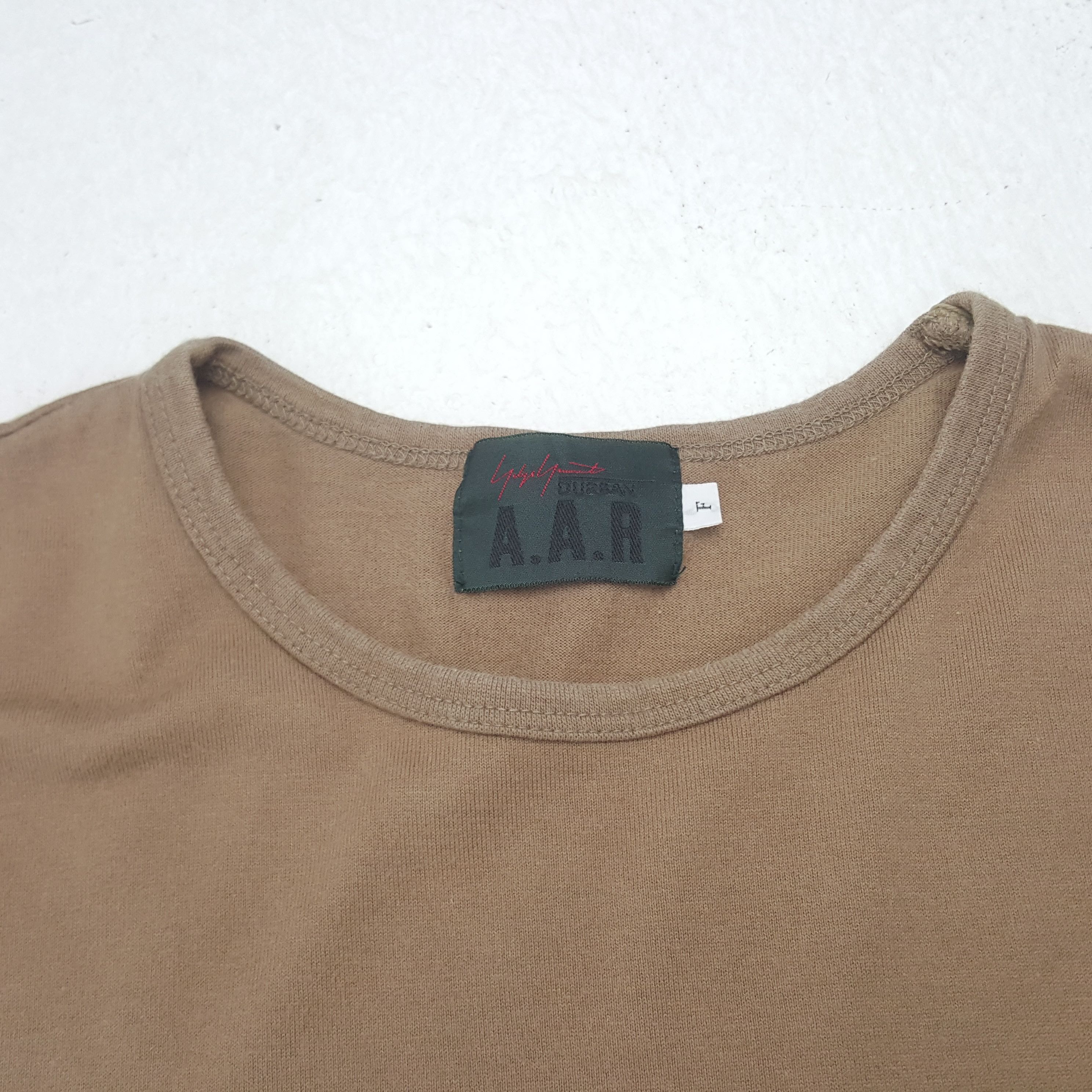 Vintage Vintage Yohji Yamamoto Japanese Designer Tshirt C285N33 Size US S / EU 44-46 / 1 - 4 Thumbnail