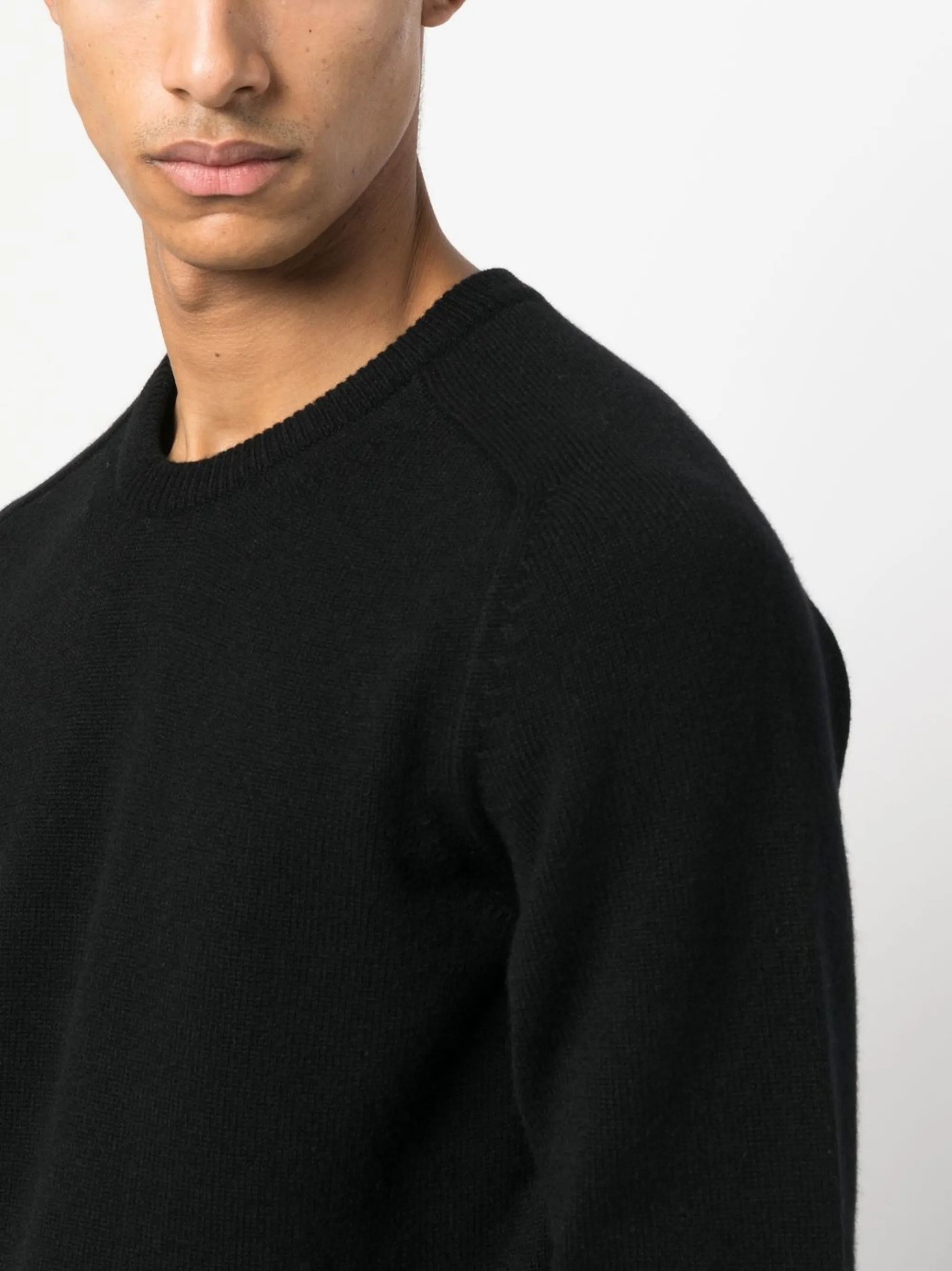 Tom Ford o1w1db10125 KCL001 Roundneck Sweater in Black Size US S / EU 44-46 / 1 - 4 Thumbnail