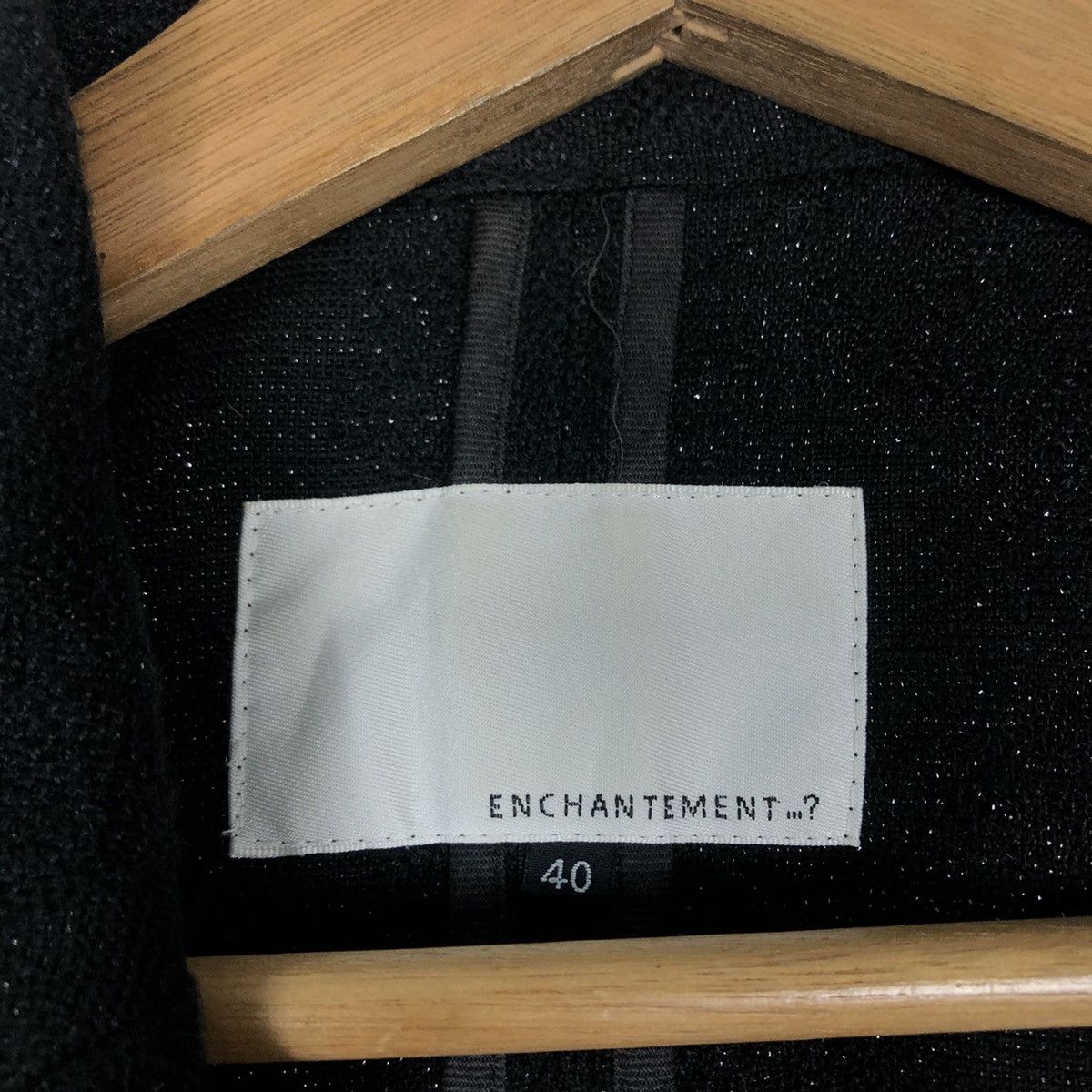 Enchantment 🔥Vtg Tweed Cropped Jacket Enchanment Issey Miyake Size M / US 6-8 / IT 42-44 - 15 Thumbnail