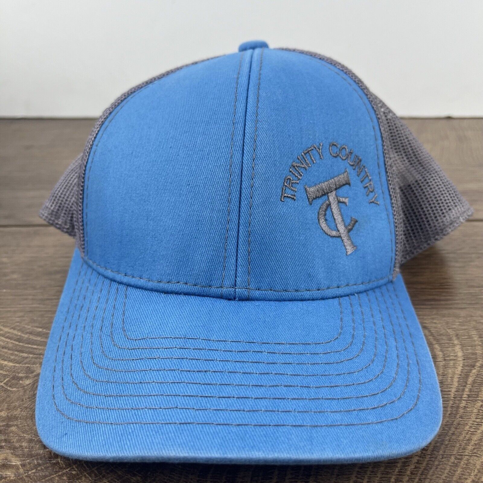 Other Trinity Country Snapback Hat Blue Adjustable Hat Blue Adult Size ONE SIZE - 4 Thumbnail