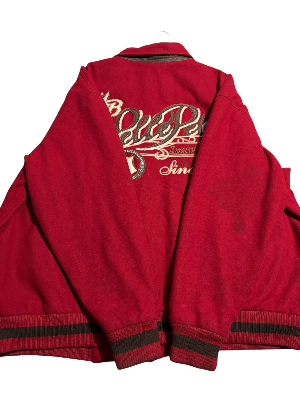 Pelle Pelle 4XL Vintage Pelle Pelle Wool Varsity letterman logo Jacket Size US XXL / EU 58 / 5 - 3 Thumbnail