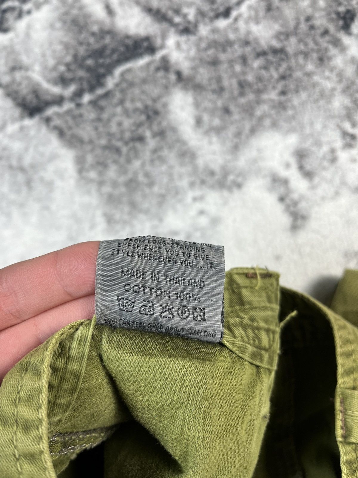 Other Olive Multi Pocket Cargo Pants Size 36 Fit 34 Size US 34 / EU 50 - 12 Thumbnail