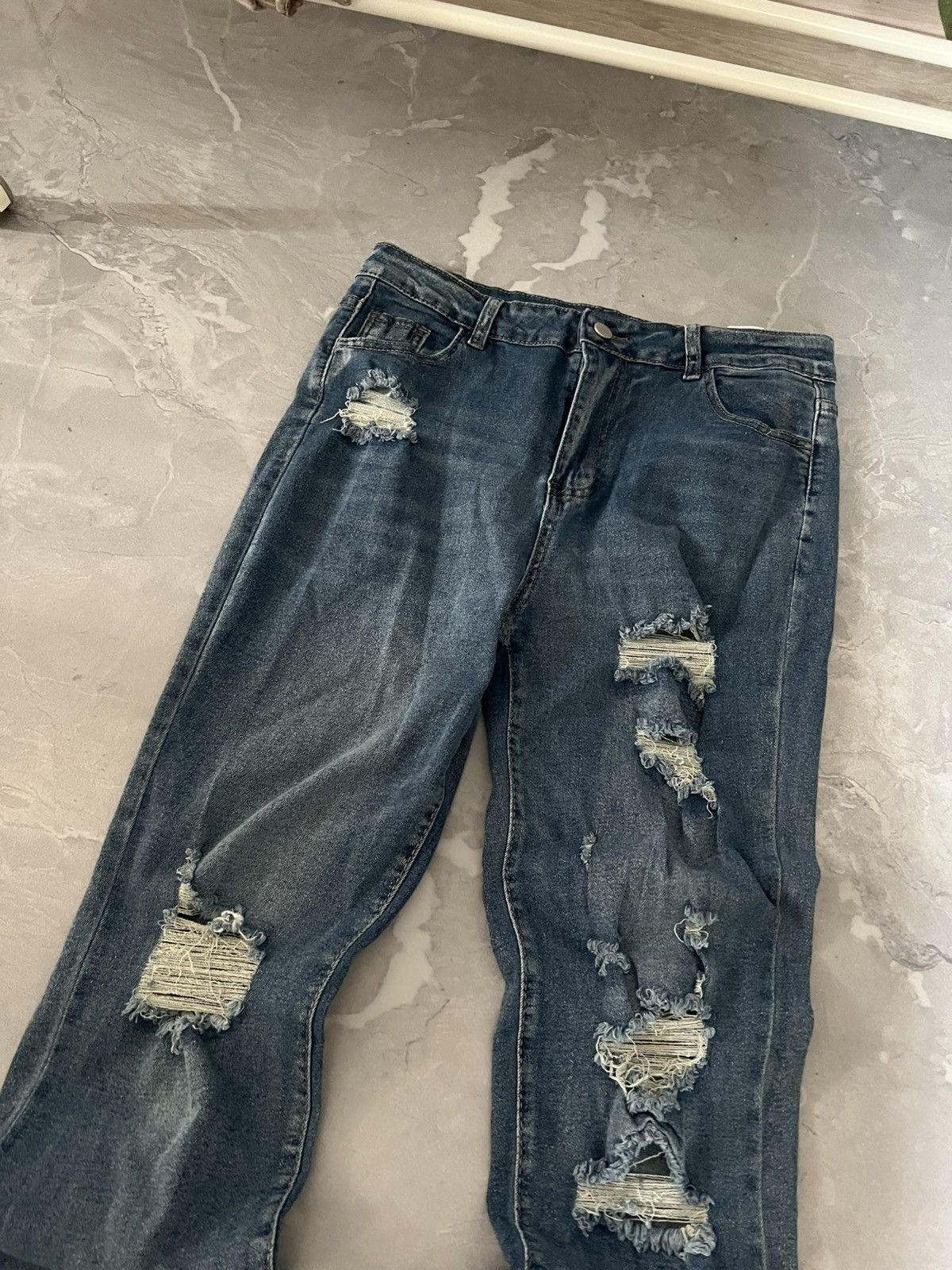 Japanese Brand Faded Number Nine Style / Underground Grunge / Y2K Aesthetic Size US 31 - 2 Thumbnail