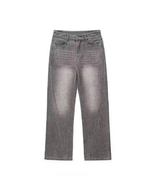 Jean Straight Cut Faded Jeans Size US 29 - 1 Thumbnail