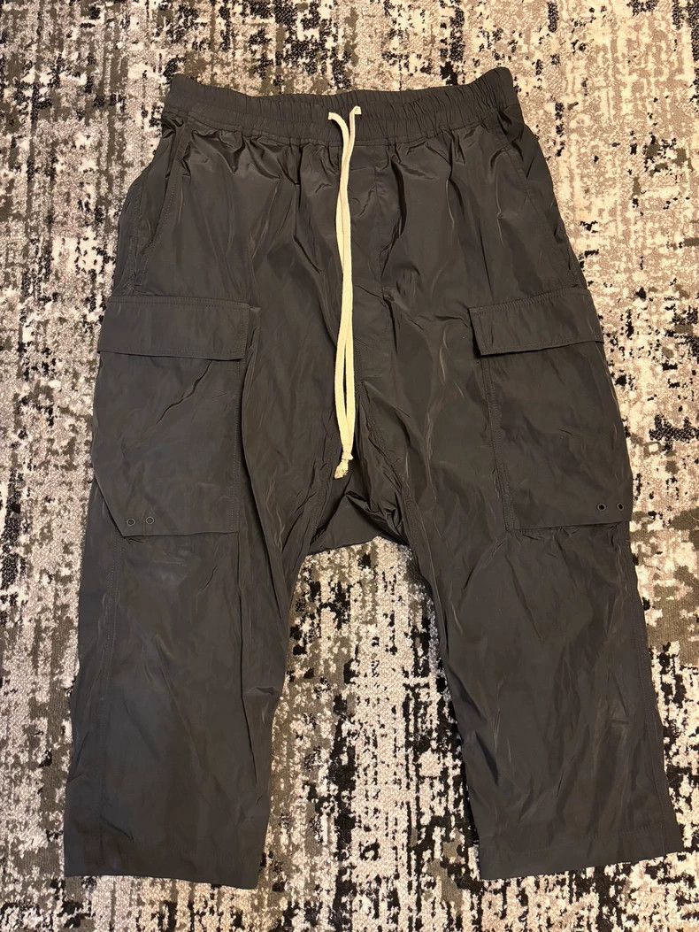 Rick Owens Nylon Cargo Pants