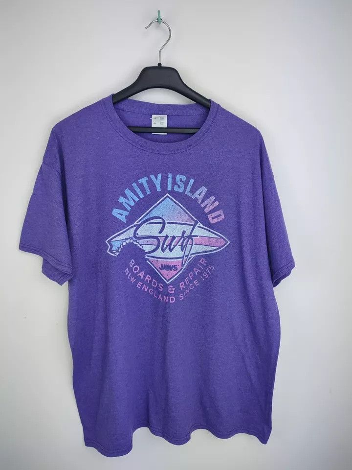 Vintage Rare vintage Jaws amity island surf movie shirt Size M Size US M / EU 48-50 / 2 - 2 Thumbnail