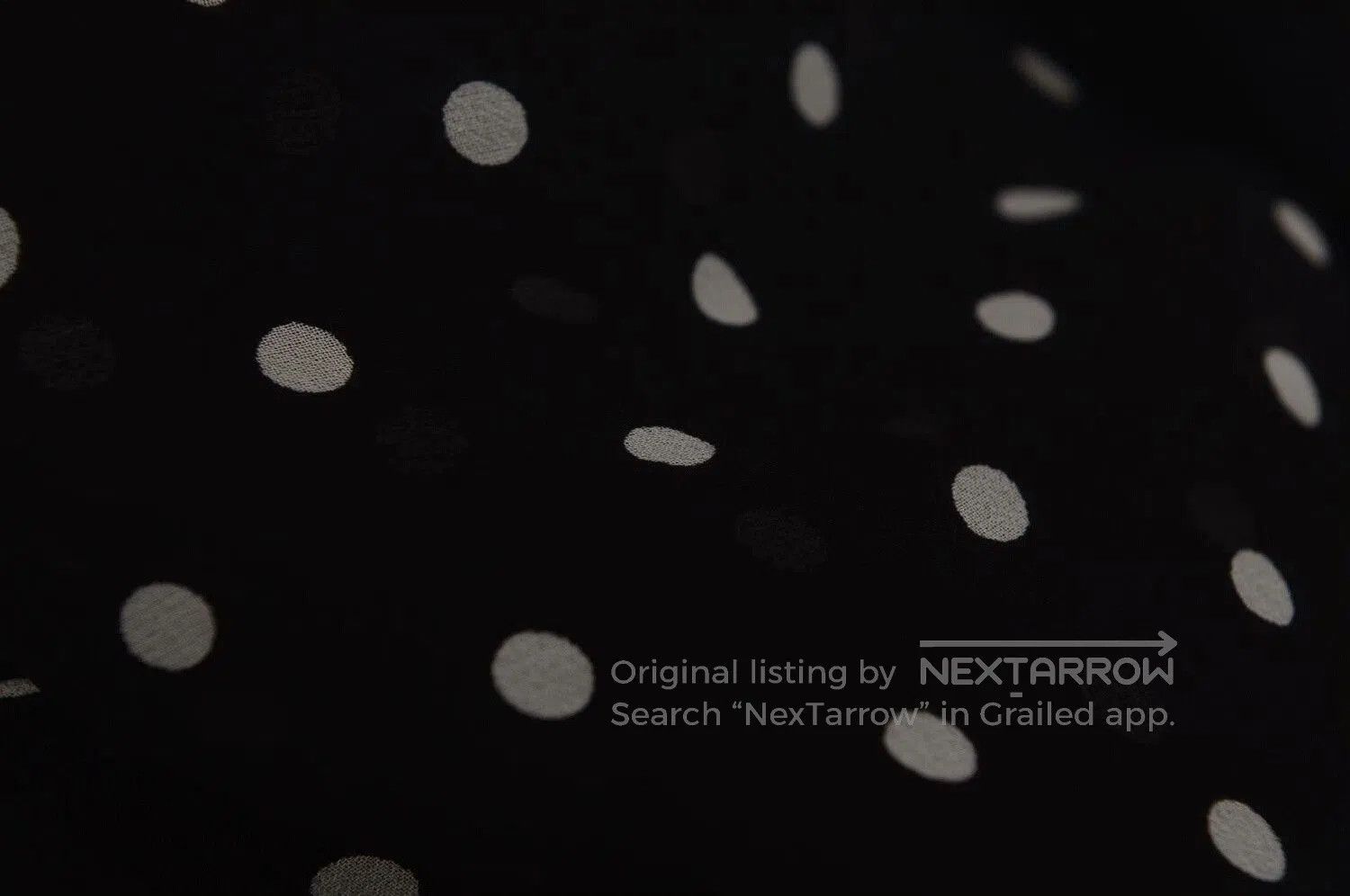 Dior Dior Black Polka Dot Silk Shirt. Size M / US 6-8 / IT 42-44 - 6 Thumbnail