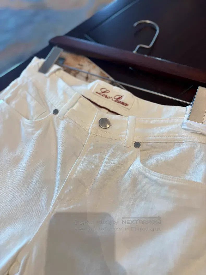 Loro Piana Loro Piana White denim jeans Size 26" / US 2 / IT 38 - 7 Thumbnail