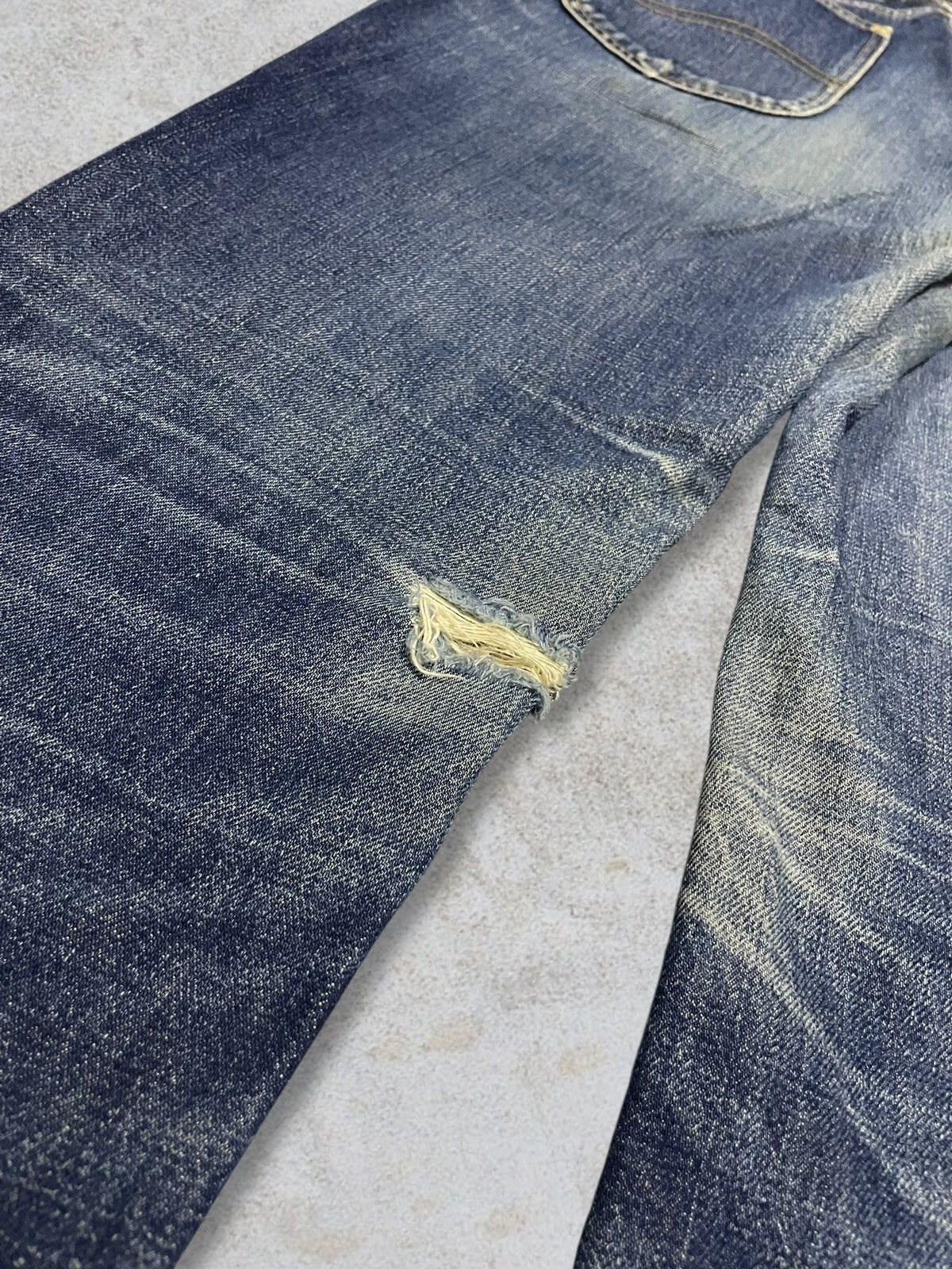 POST ARCHIVE FACTION (PAF) Vintage Miss Lee Riders Distressed Loose Fit Wide Leg Jeans Size 29" - 13 Thumbnail