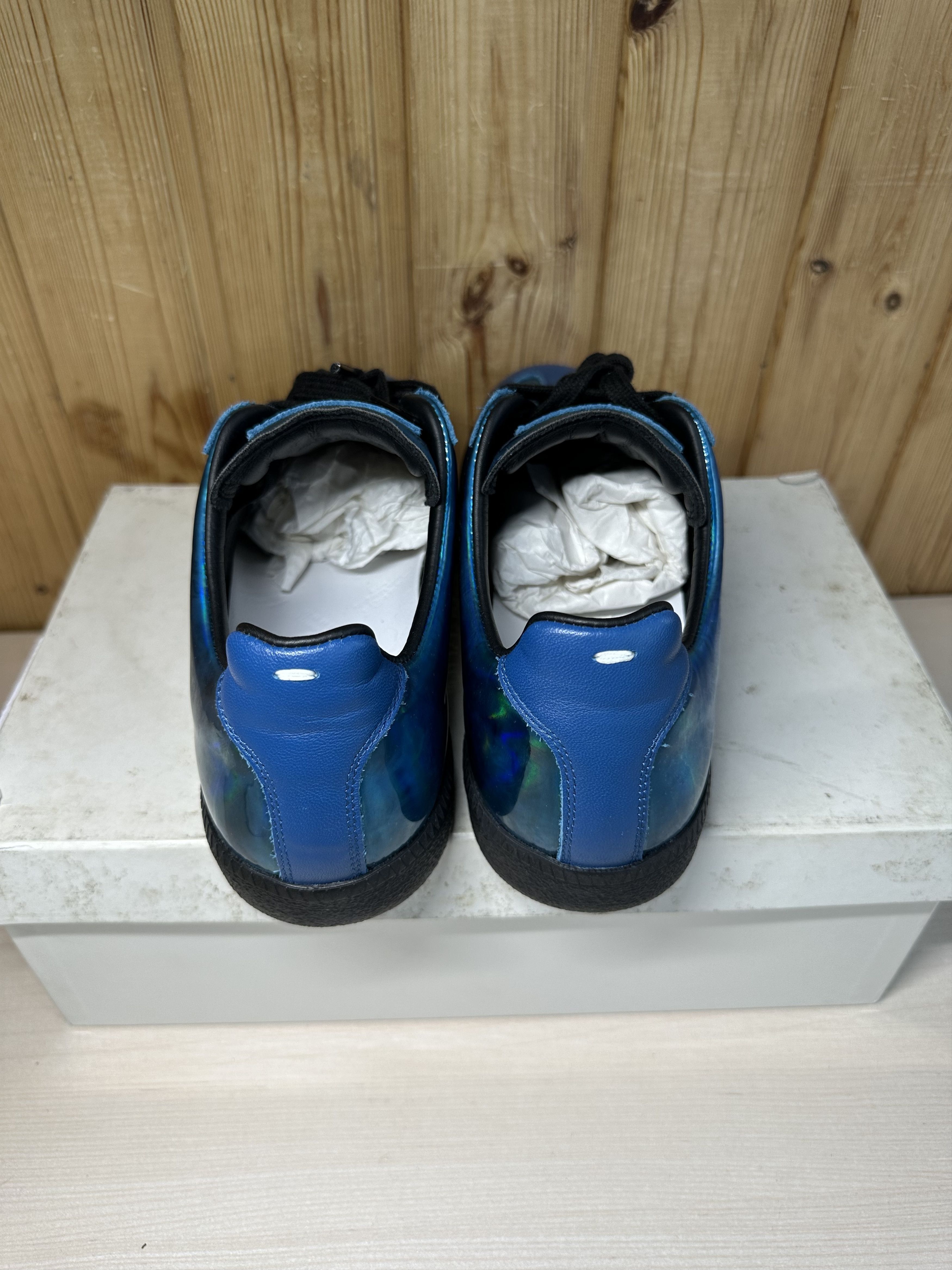 Maison Margiela Maison Margiela Gats Blue Iridescent Size US 9 / EU 42 - 3 Thumbnail