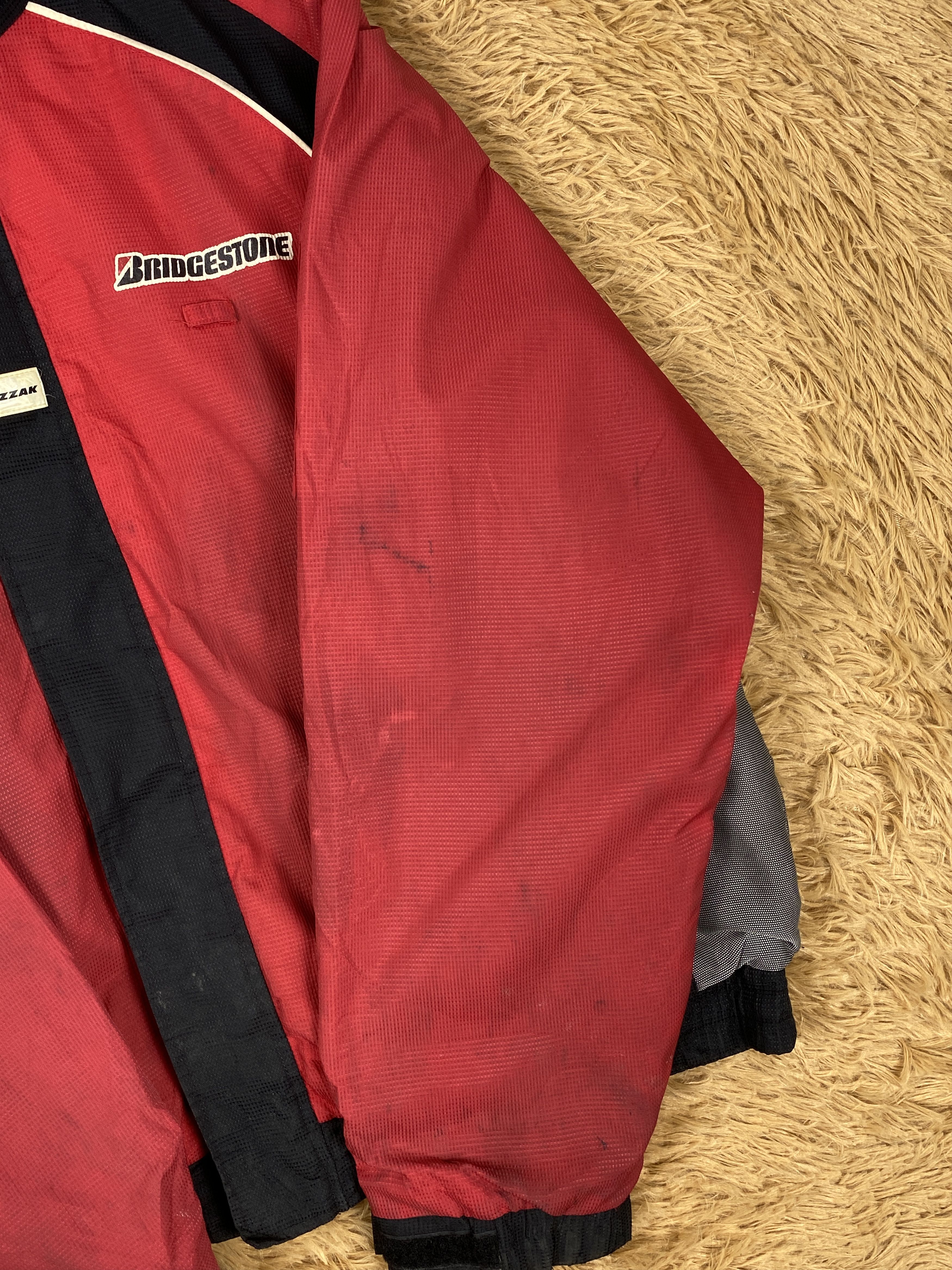 Japanese Brand Vintage Blizzak Bridgestone Racing Jacket J2135 Size US L / EU 52-54 / 3 - 9 Thumbnail