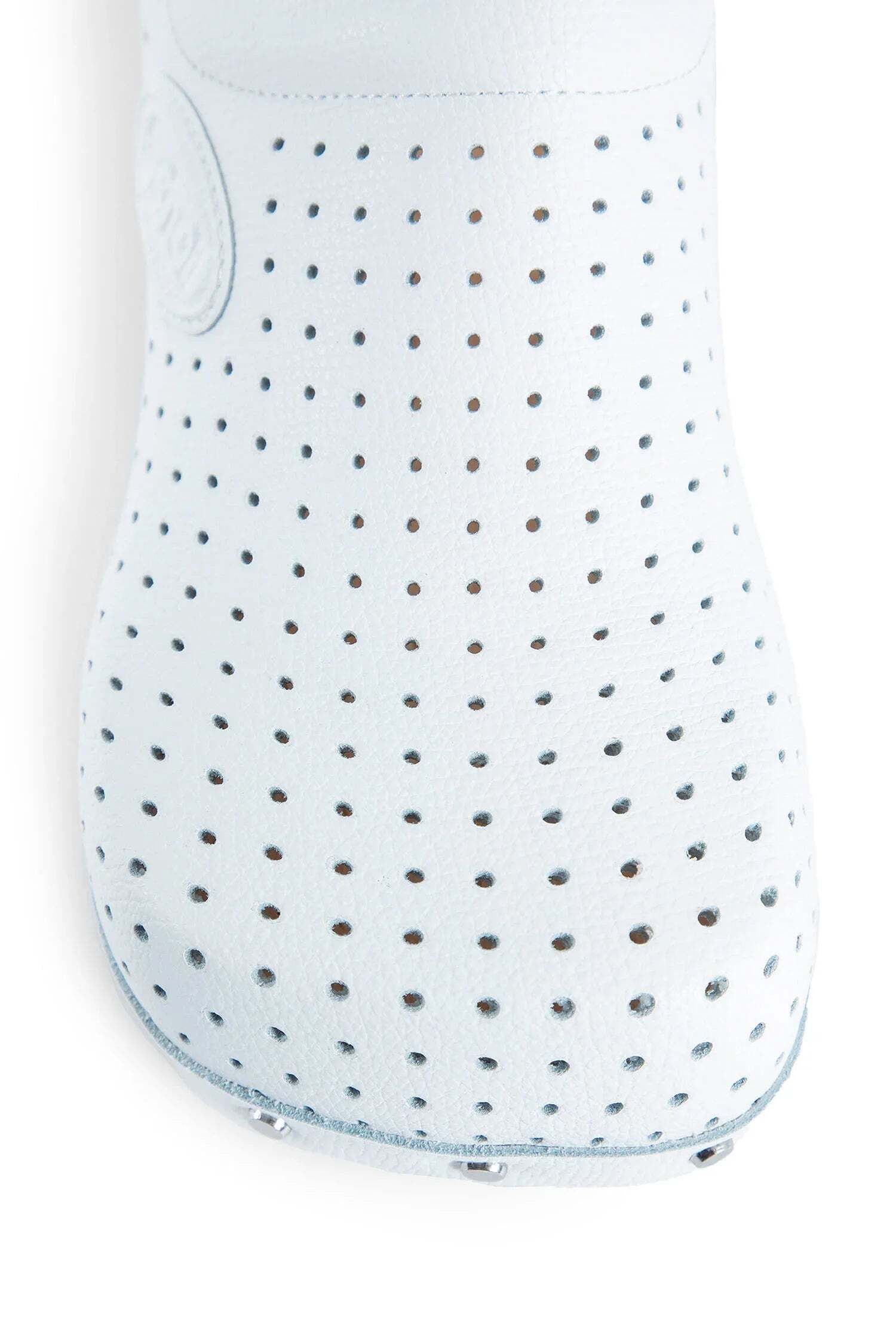 Balenciaga o1tr1nto0526 Scholl 40mm Clog Mules in White Size US 11 / IT 41 - 5 Thumbnail