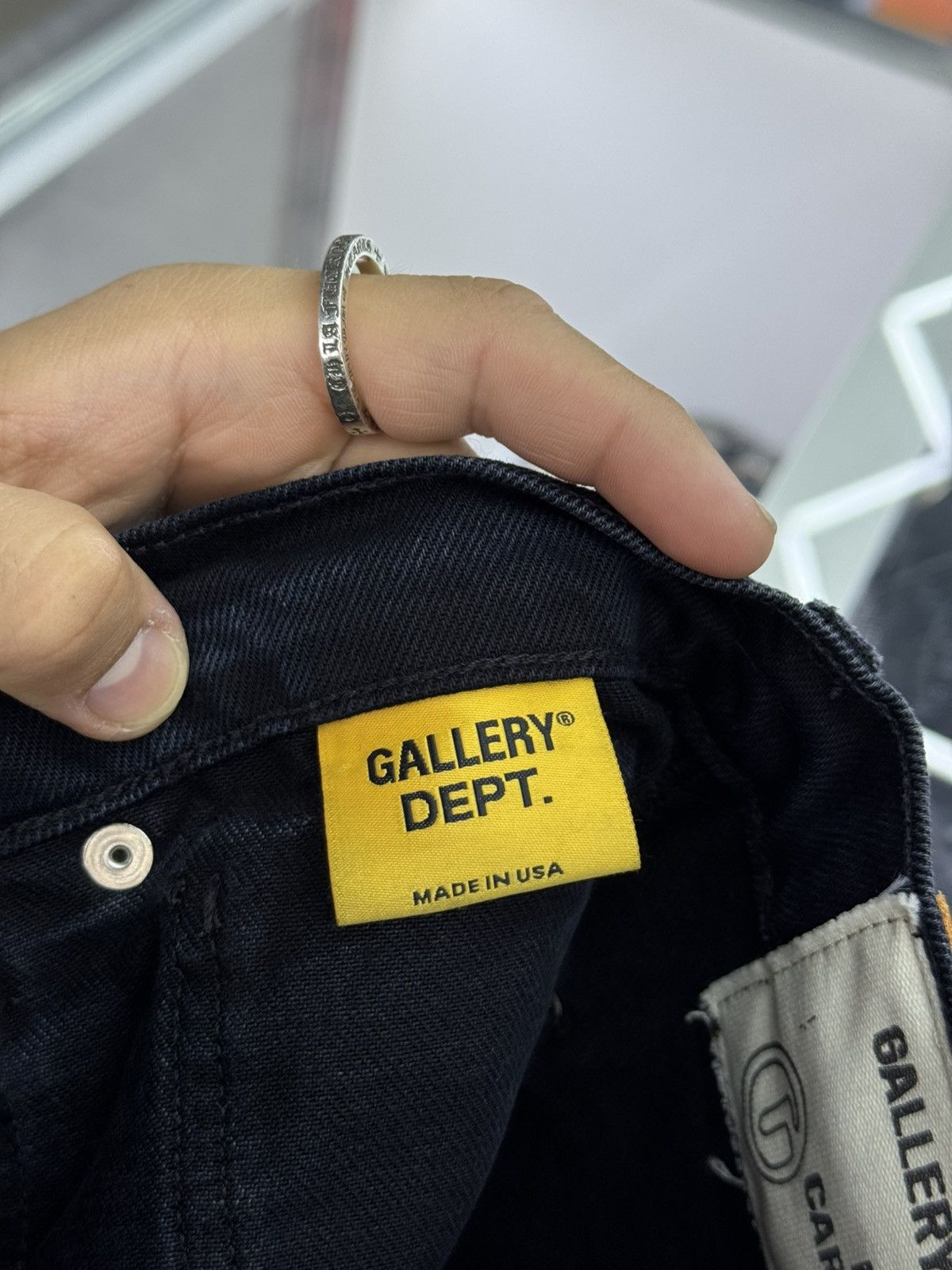 Gallery Dept. Gallery Dept Branko Carpenter Denim Jeans Black Size US 34 / EU 50 - 11 Thumbnail