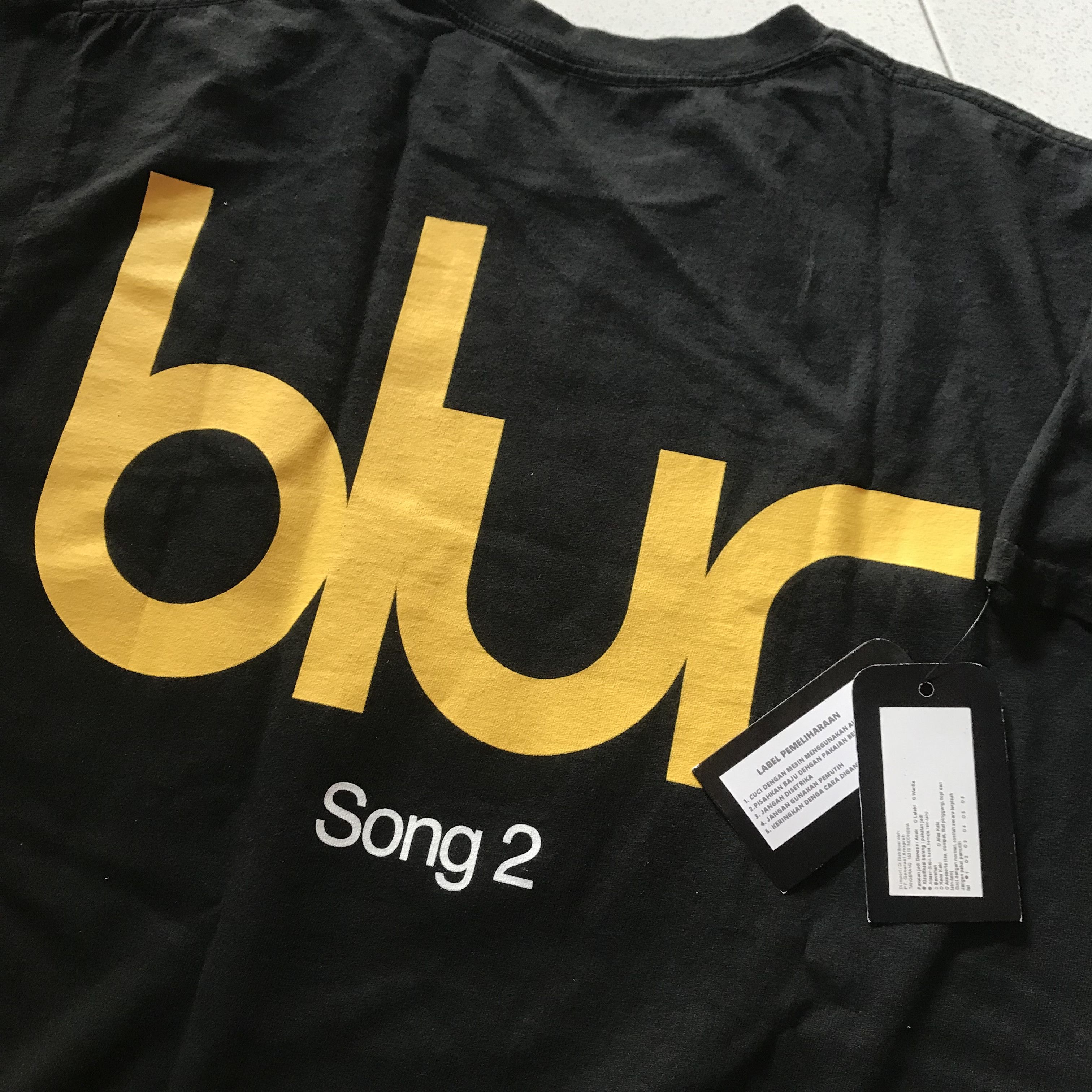 Other BLUR X PLEASURES SONG 2 TEE BLACK Pleasures Spring Size US M / EU 48-50 / 2 - 10 Thumbnail