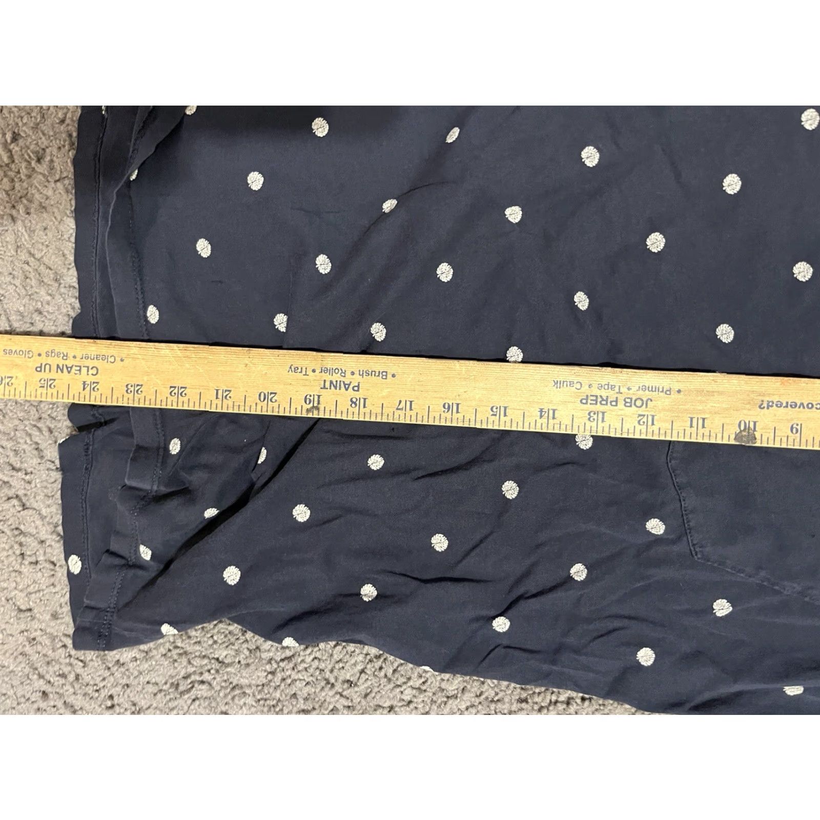 H&M VINTAGE H&M Men's Short Sleeve T-Shirt Size M Polka Dot Navy Pocket Size US M / EU 48-50 / 2 - 5 Thumbnail