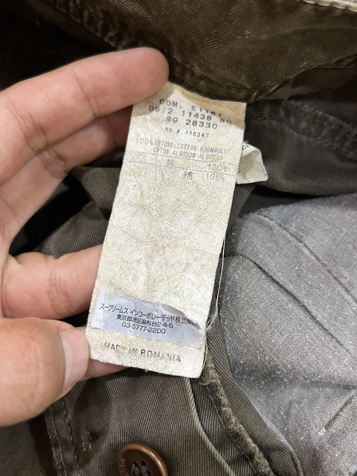 Moncler × Vintage Authentic Moncler Army Green Pants Size US 34 / EU 50 - 10 Thumbnail