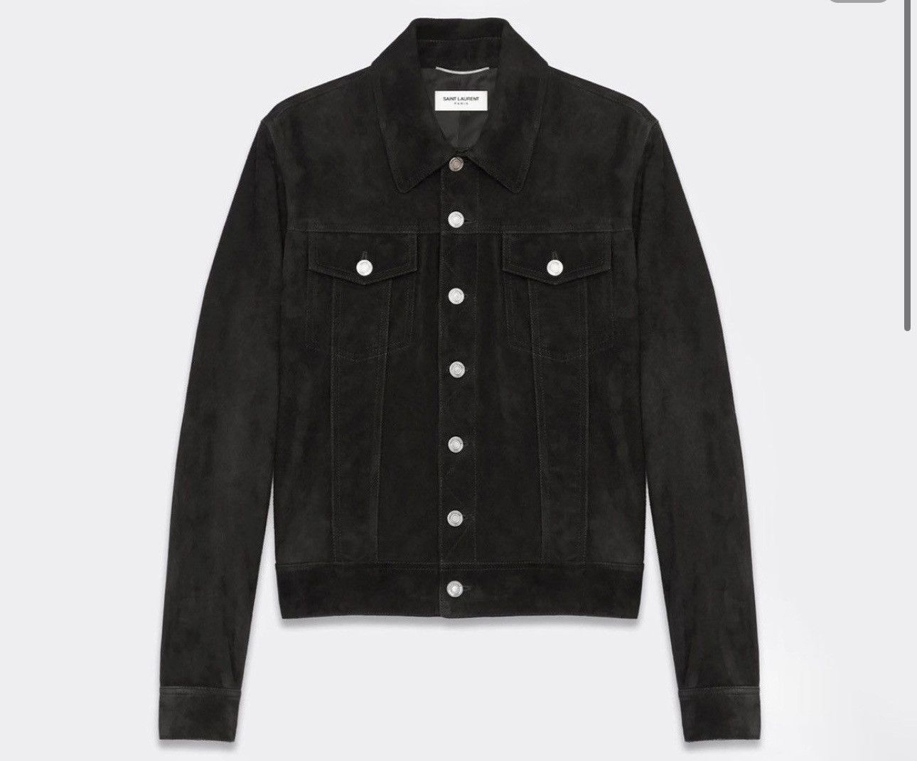 Saint Laurent Paris Suede Jacket Size US M / EU 48-50 / 2 - 1 Thumbnail