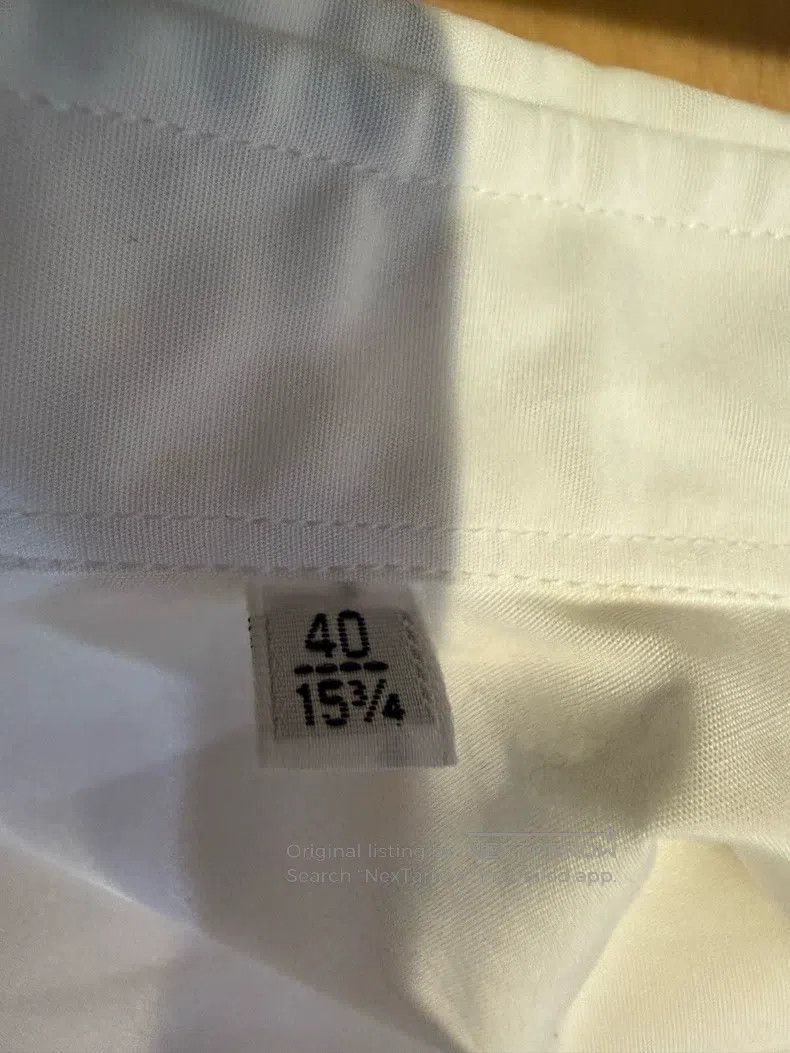 Hermes Hermes White Shirt Size S / US 4 / IT 40 - 4 Thumbnail