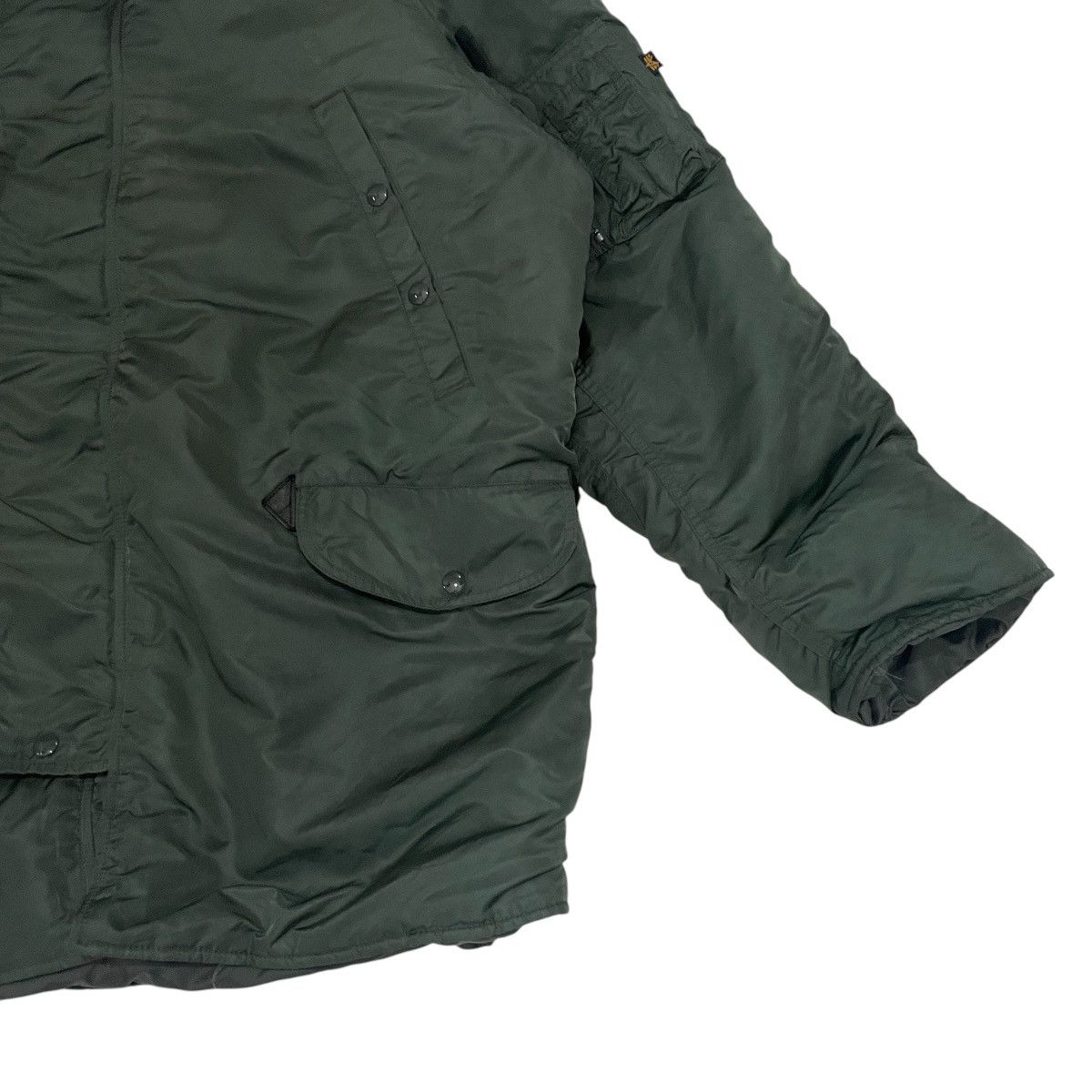 Alpha Industries Vintage Alpha Industries Parkas Jacket Size US XL / EU 56 / 4 - 4 Thumbnail
