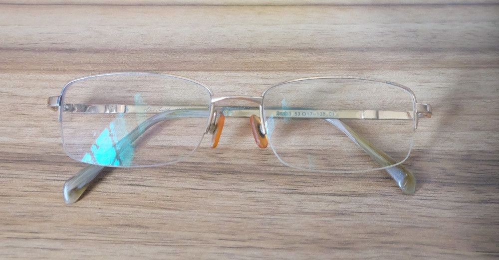Japanese Brand Alan Smith Half Rim Eyewear Made in Japan Size ONE SIZE - 2 Thumbnail