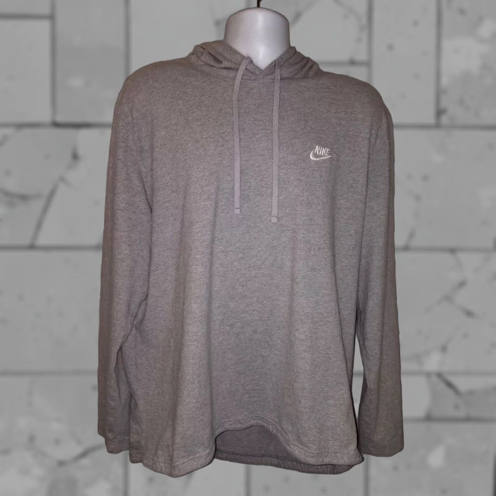 Nike Nike Sweatshirt Men XL Grey Long Sleeve Pullover Mens Size US XL / EU 56 / 4 - 1 Thumbnail