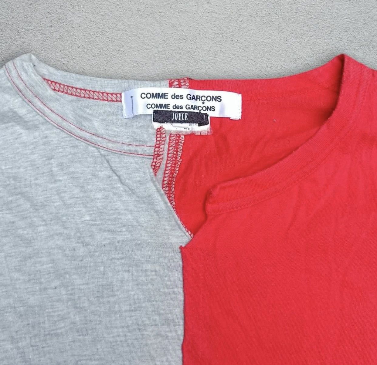 Comme des Garcons AW07 COMME DES GARÇONS ASYMMETRICAL FOUR TONE SHIRT Size S / US 4 / IT 40 - 2 Thumbnail
