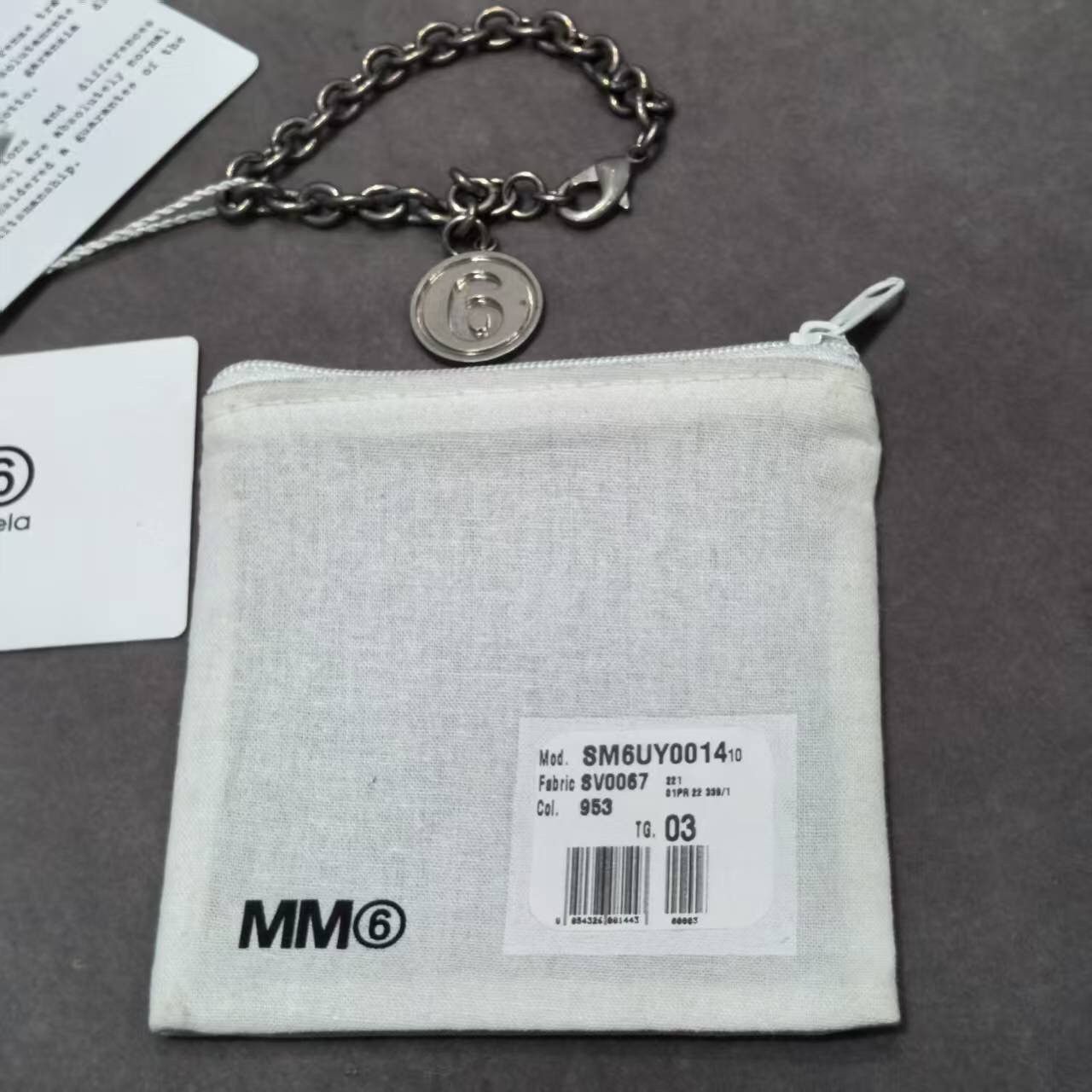 Maison Margiela New MM6 by Maison Margiela Silver Bracelet Unisex Size ONE SIZE - 6 Thumbnail