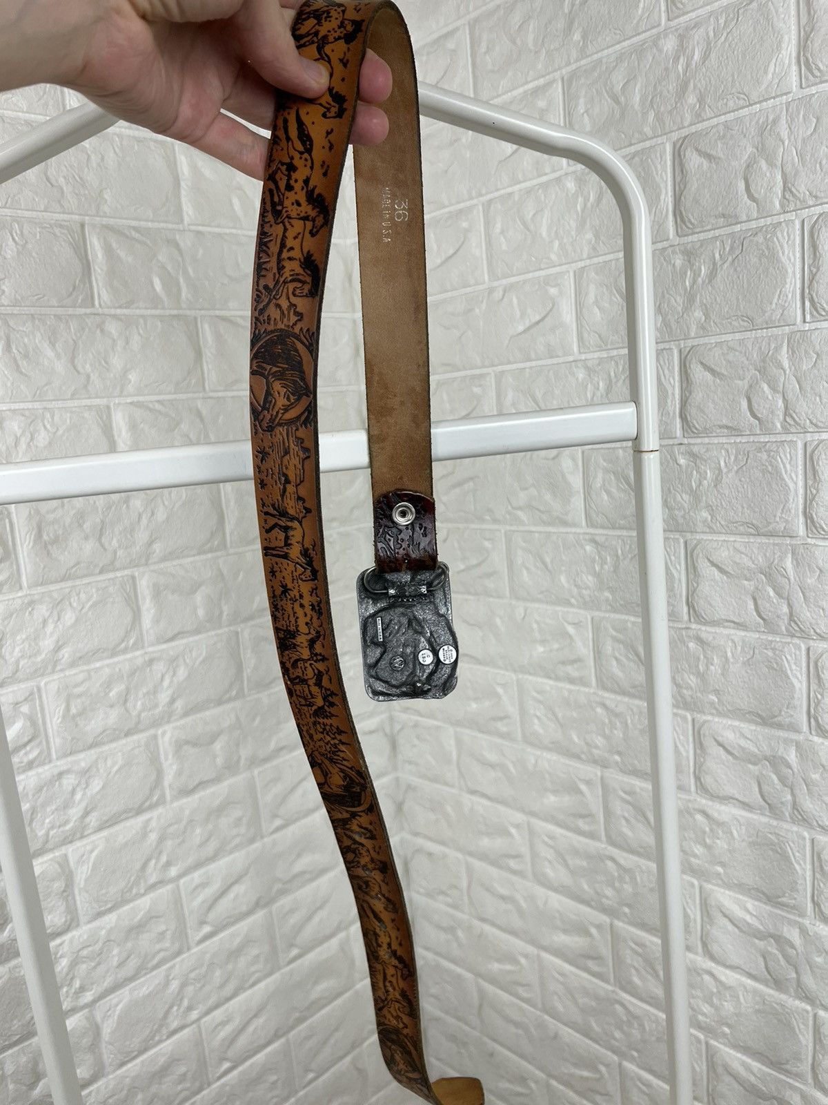 Cowboy Equipment × Vintage Country Western Music Buckle Belt Size ONE SIZE - 9 Thumbnail