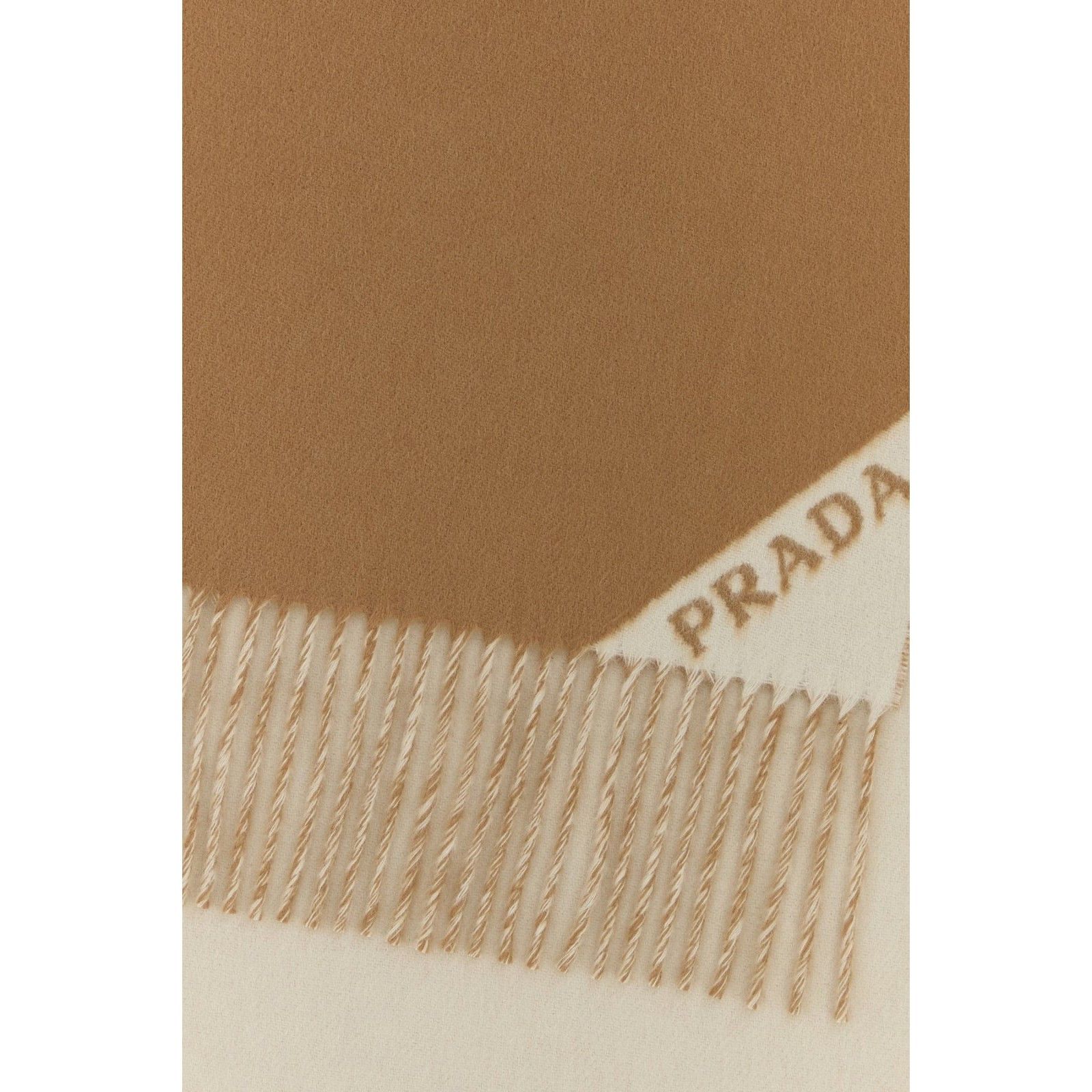 Prada PRADA Camel Cashmere Scarf Camel Scarf New & Authentic Size ONE SIZE - 2 Thumbnail