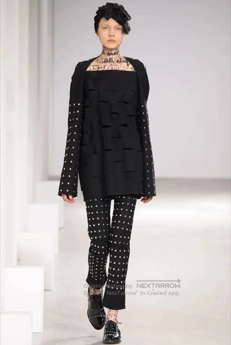 Junya Watanabe Junya Watanabe size XS Black Stud Pants Size 23" - 8 Thumbnail