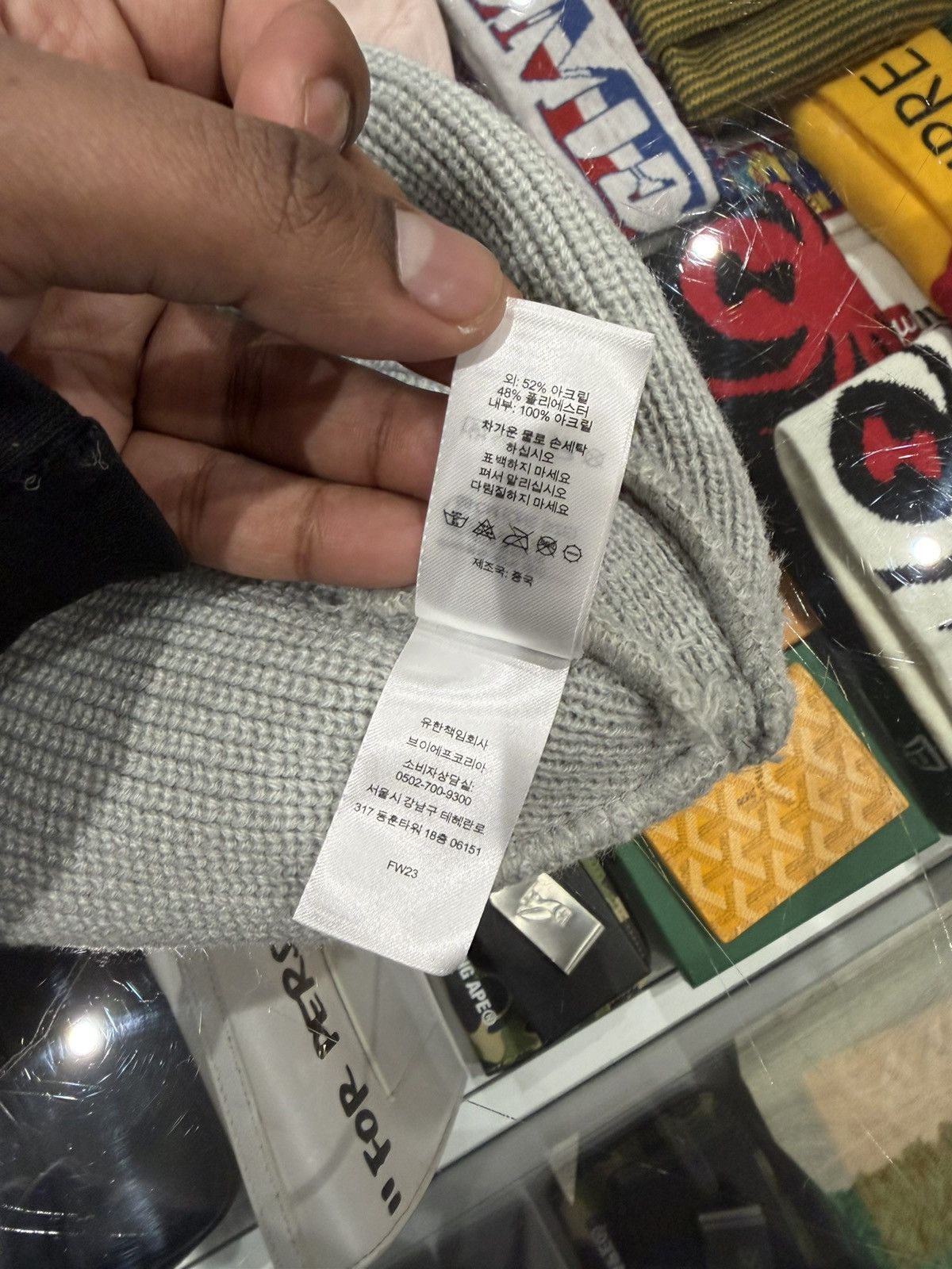 Supreme Supreme Reflective Balaclava Grey Size ONE SIZE - 7 Thumbnail