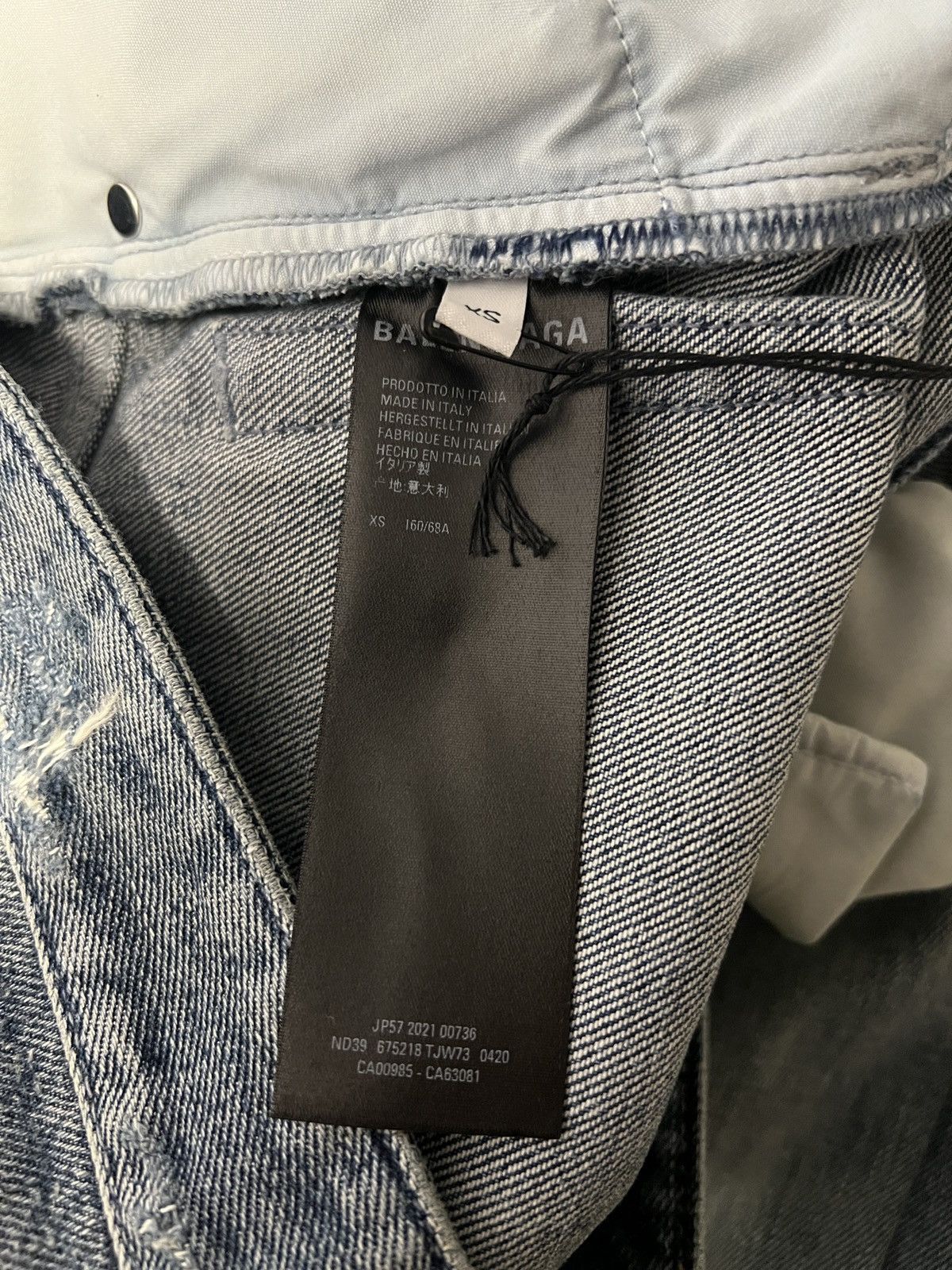 Balenciaga Balenciaga Baggy Oversized Destroyed Skater Denim Size US 30 / EU 46 - 9 Thumbnail