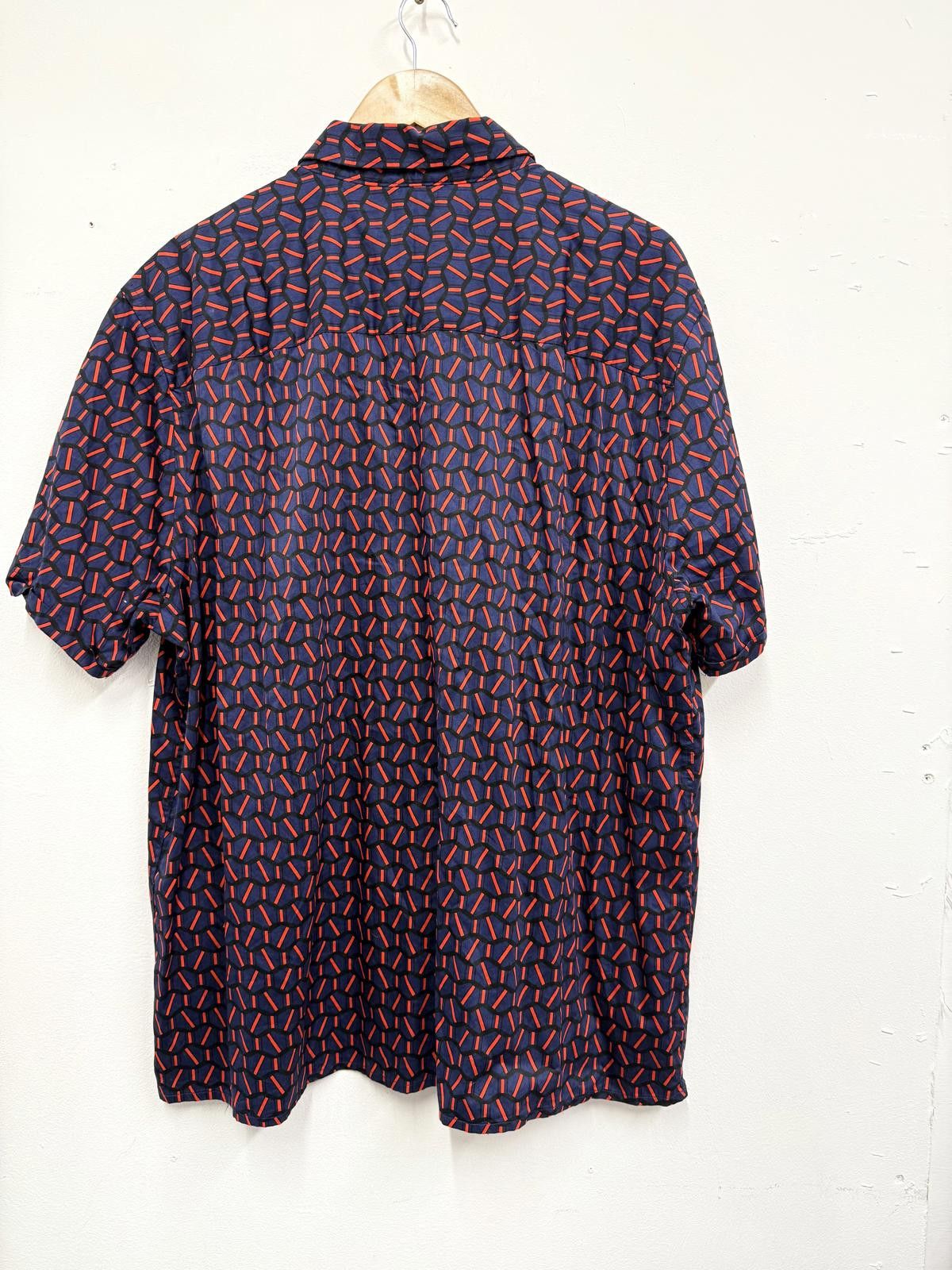 Jasper Conran Jasper Conran Men's Short Sleeve Button-Up Shirt Size US XXL / EU 58 / 5 - 3 Thumbnail