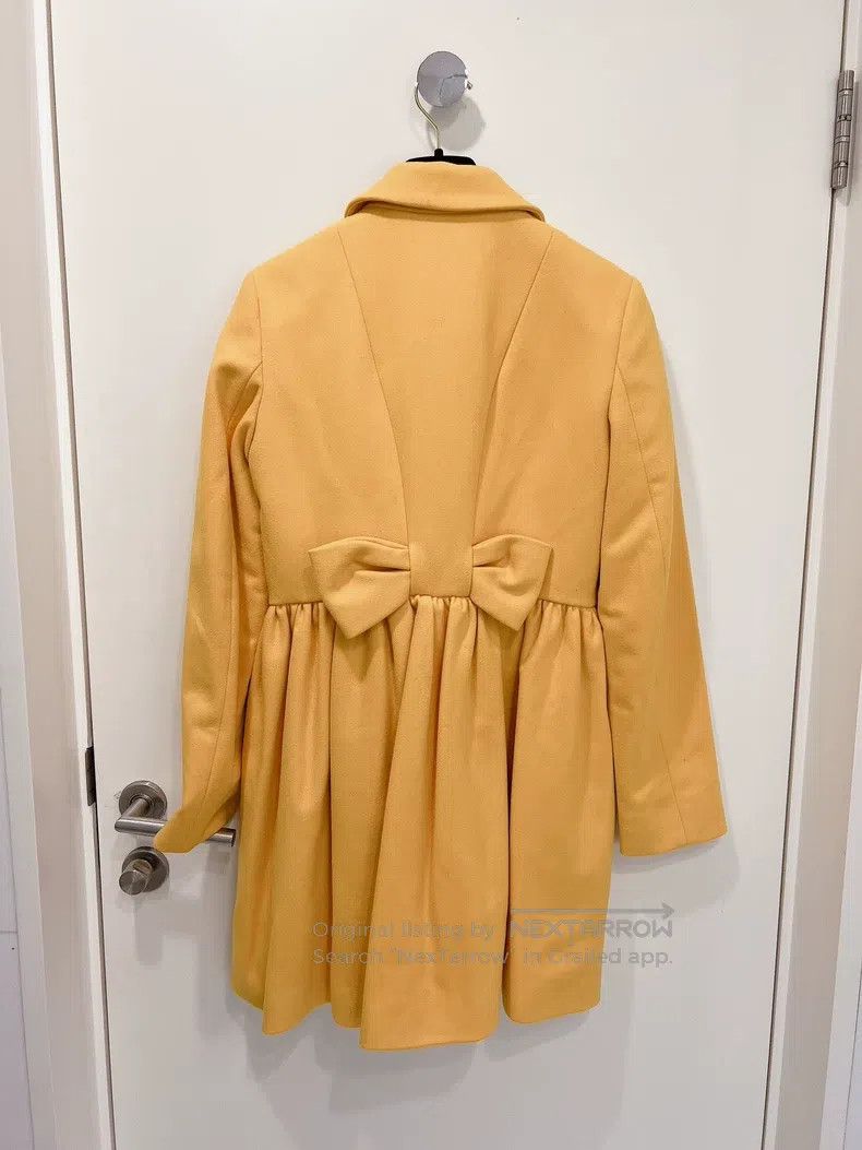 Valentino Valentino Secondary line yellow wool coat Size M / US 6-8 / IT 42-44 - 2 Thumbnail