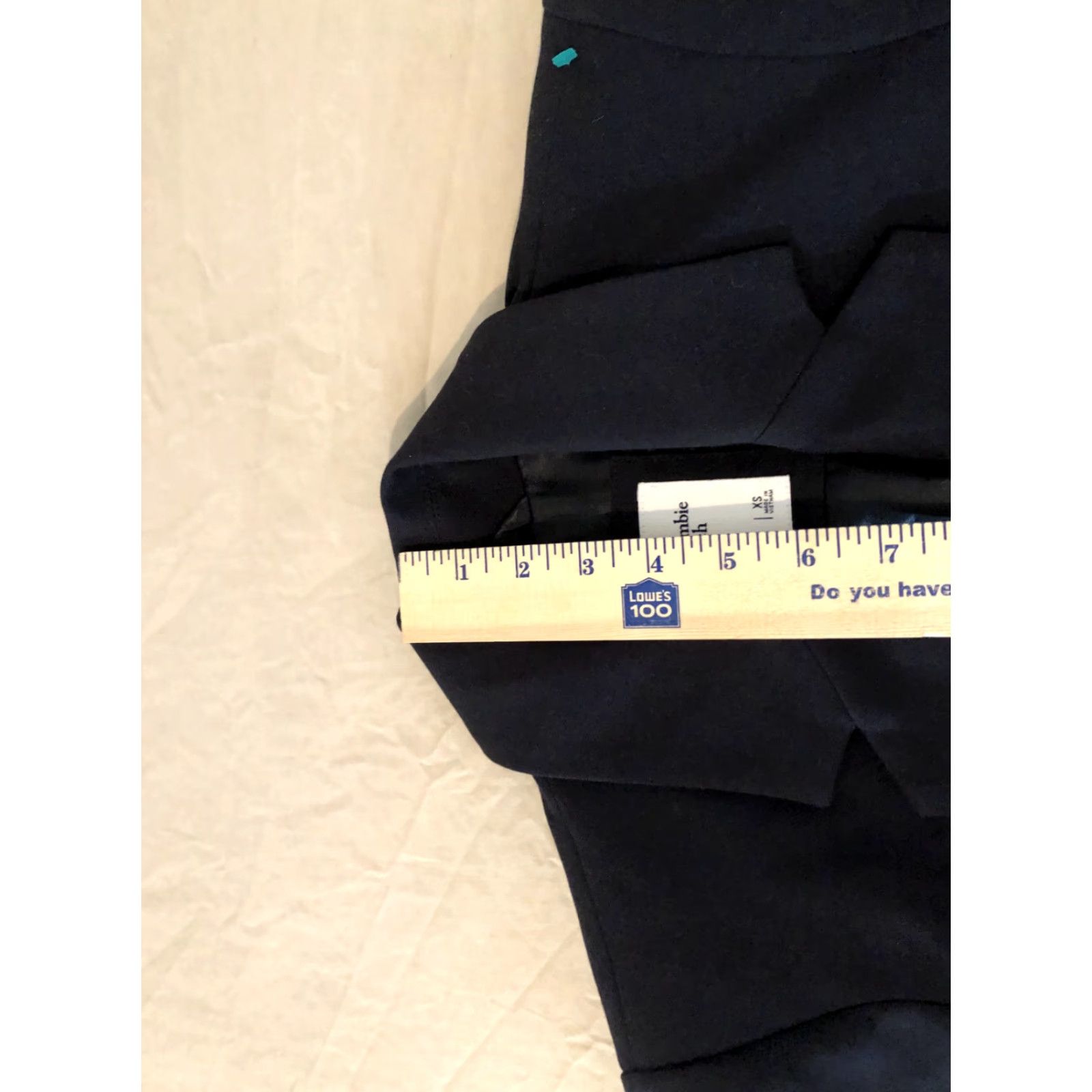 Abercrombie & Fitch VINTAGE Abercrombie & Fitch Blazer Women XS Black Jacket Size XS / US 0-2 / IT 36-38 - 5 Thumbnail