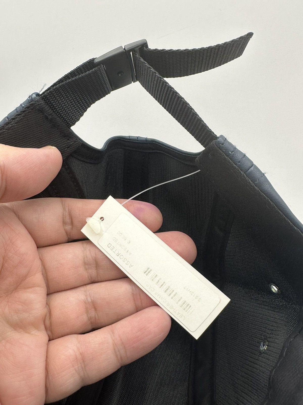 Supreme Supreme Leather Camp Cap Size ONE SIZE - 6 Thumbnail